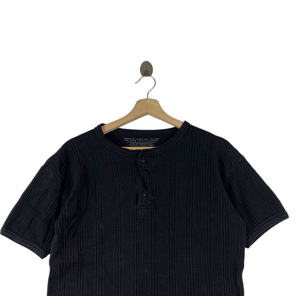 Avirex Vintage AVIREX USA MILITARY Ground Operation Waffle Tee Size US M / EU 48-50 / 2 - 2 Thumbnail