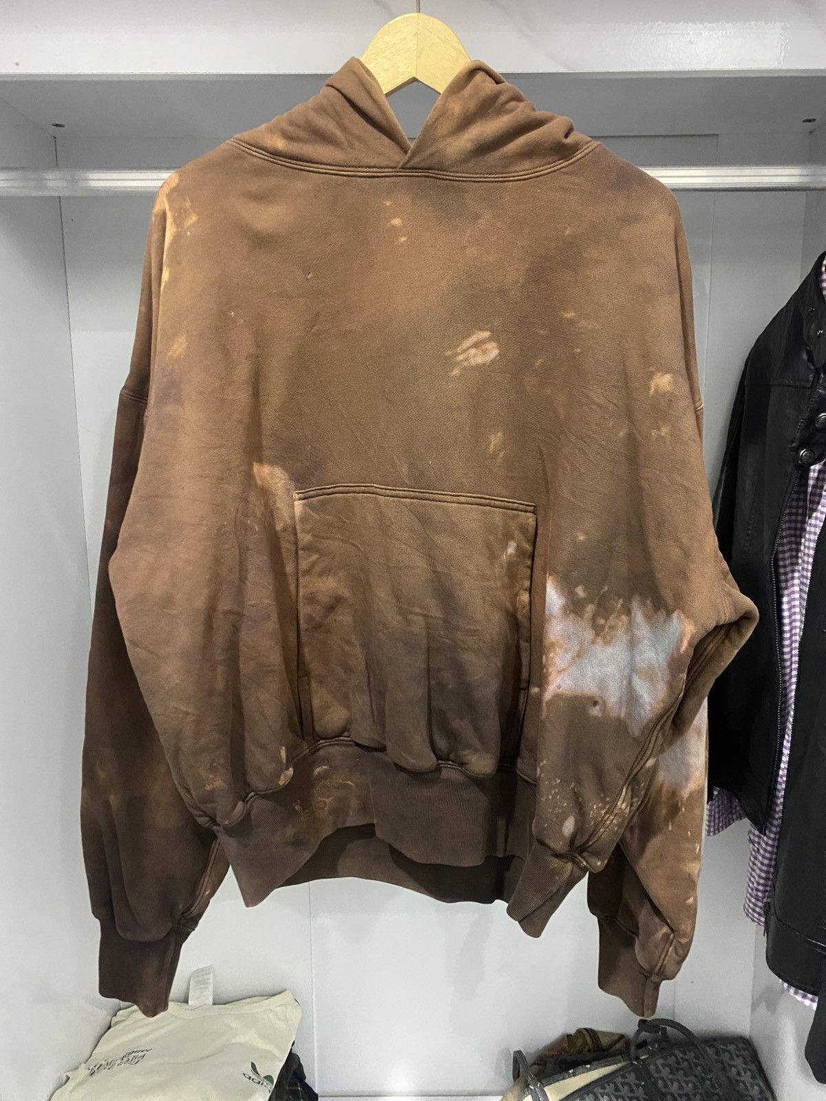 Gap × Yeezy 🖤BLACKFRIDAY🖤Yzy Gap Brown Dyed Hoodie Size US L / EU 52-54 / 3 - 1 Thumbnail