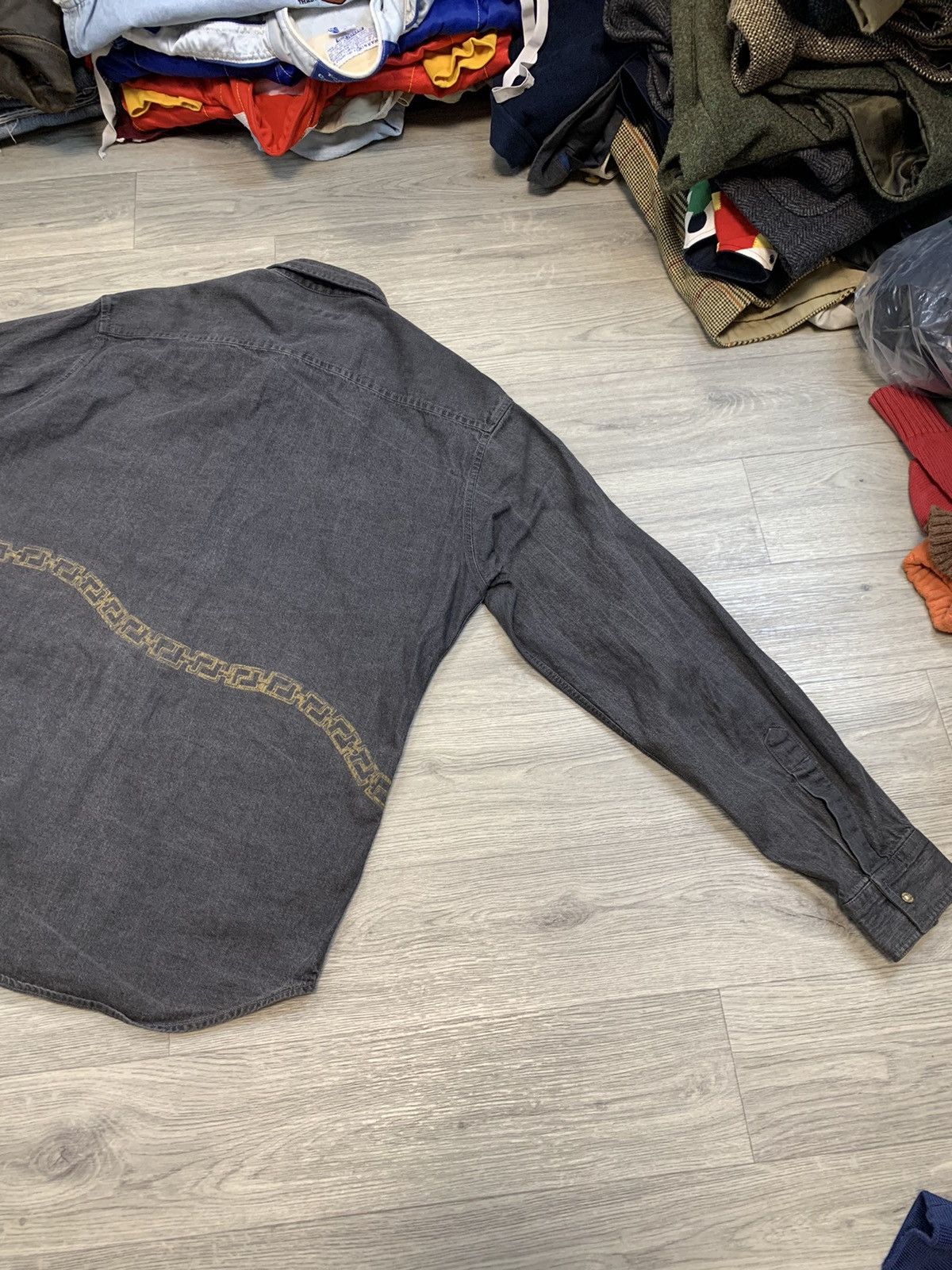 Versace Jeans Couture × Vintage Versace jeans couture vintage denim shirt Size US M / EU 48-50 / 2 - 10 Thumbnail