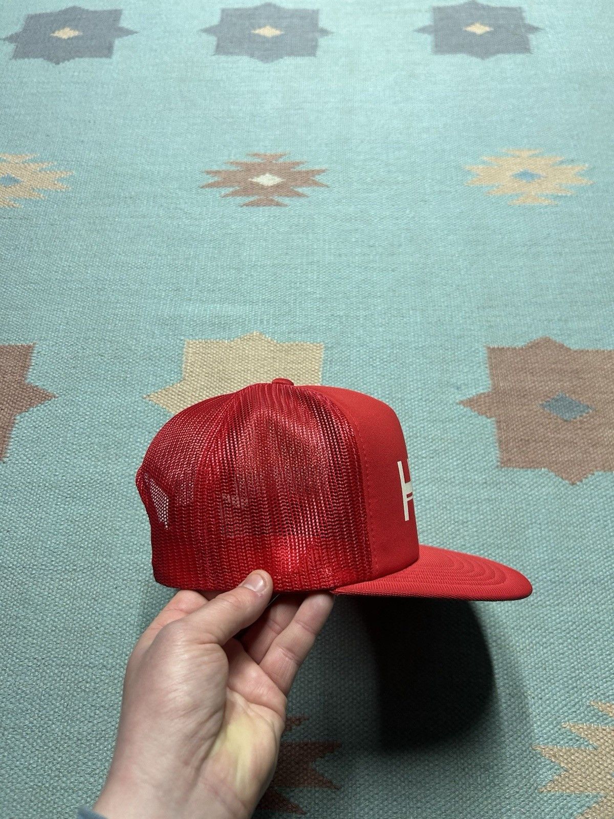 Vintage Vintage trucker hat Haddix Lumber red Michigan snapback Size ONE SIZE - 8 Thumbnail