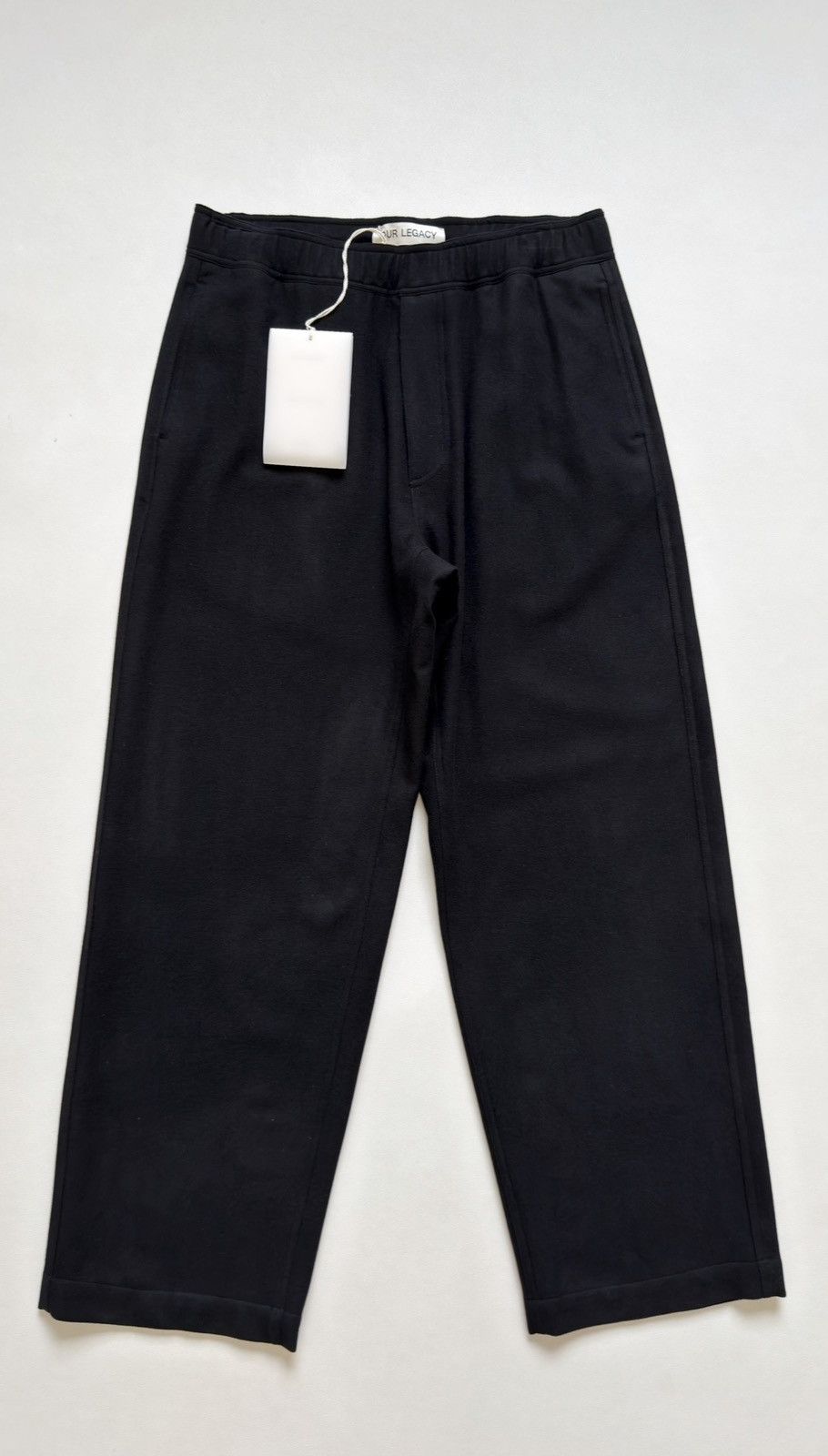 Our Legacy Brushed Black Wool Drape Trousers Size US 32 / EU 48 - 1 Thumbnail