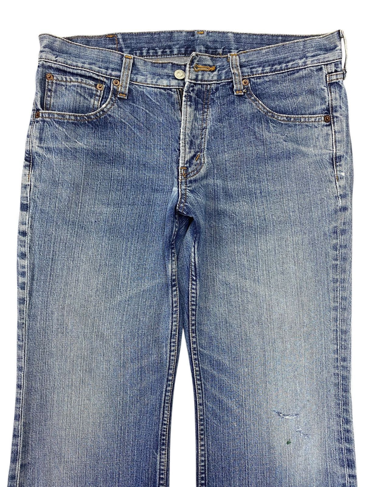 Japanese Brand Japanese Brand Acid Blue Wash Style Flare Jeans Size US 34 / EU 50 - 2 Thumbnail