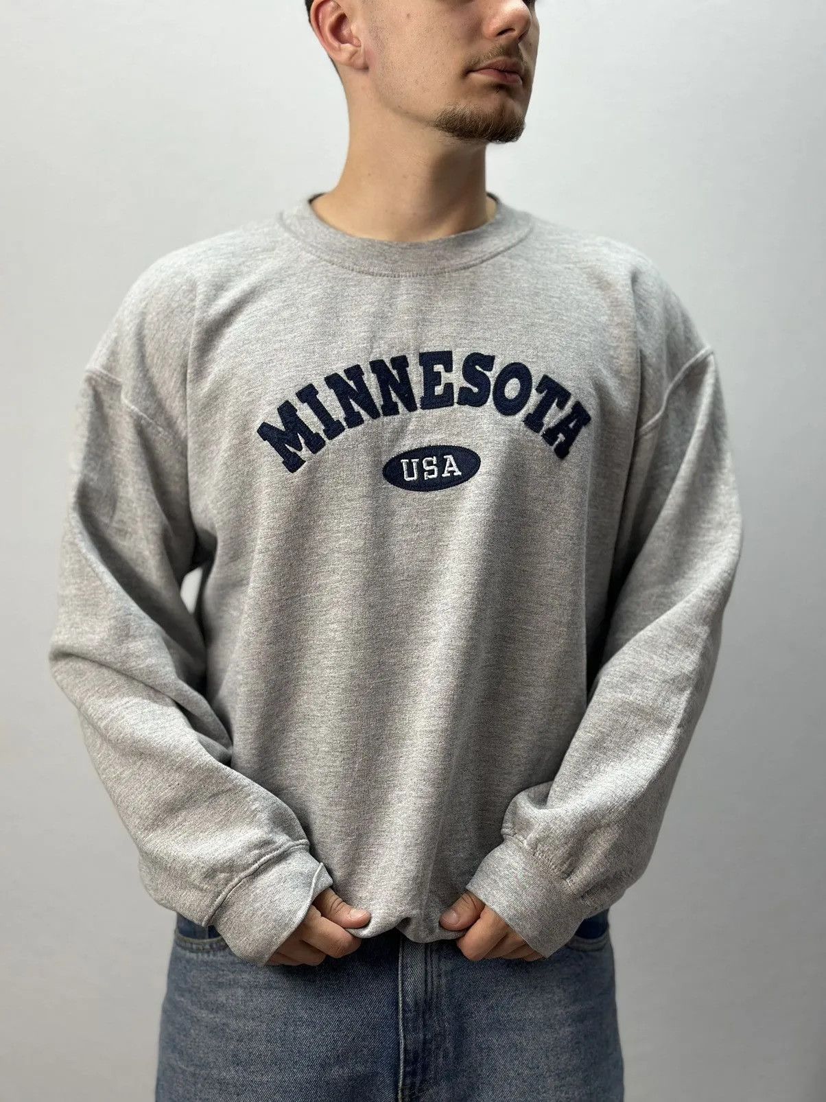 Other Vintage MINNESOTA Sweatshirt Y2K USA Hoodie Supreme Style Size US L / EU 52-54 / 3 - 1 Thumbnail