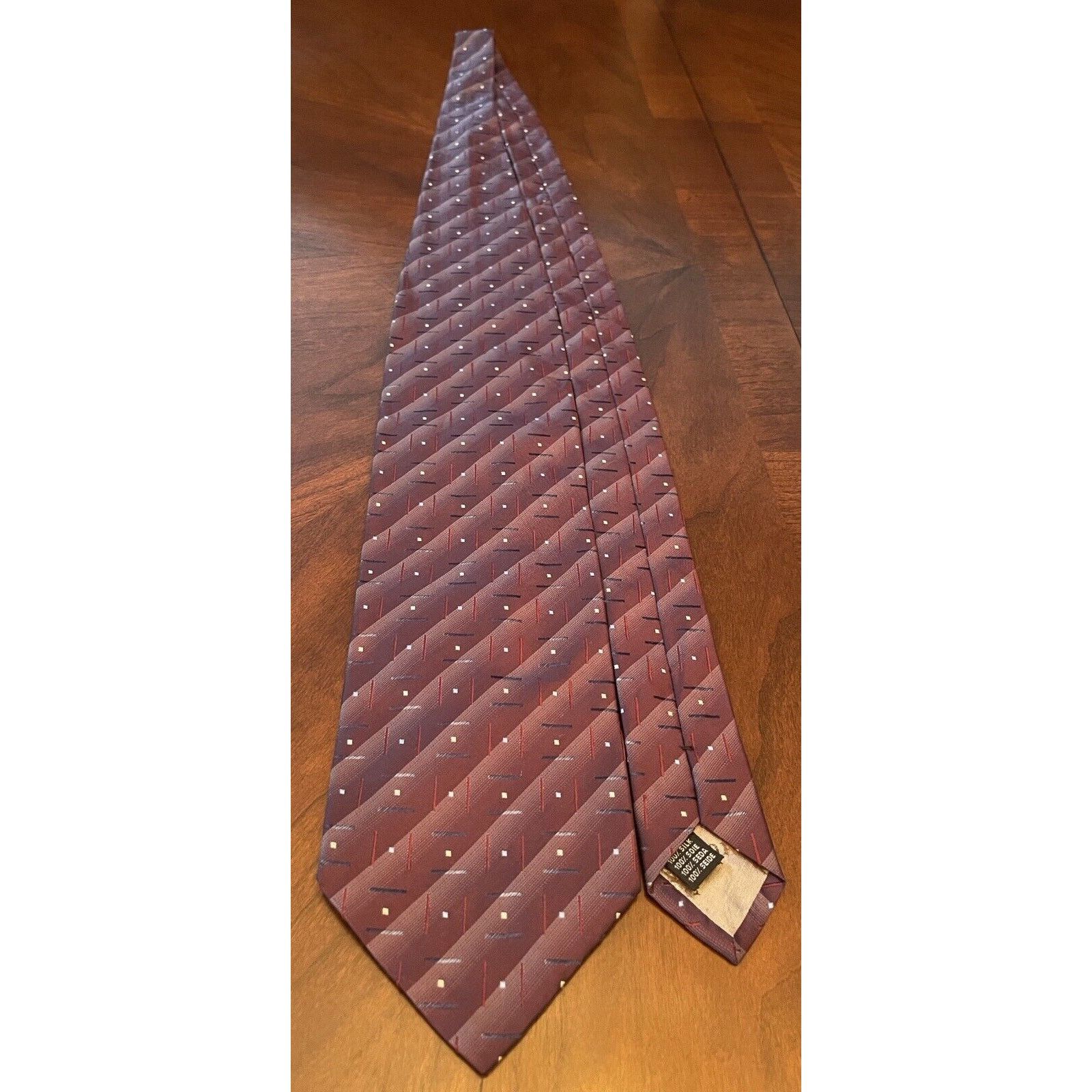 Pronto Uomo Pronto Uomo Firenze Hand Made 100% Silk Made In Italy Size ONE SIZE - 3 Thumbnail