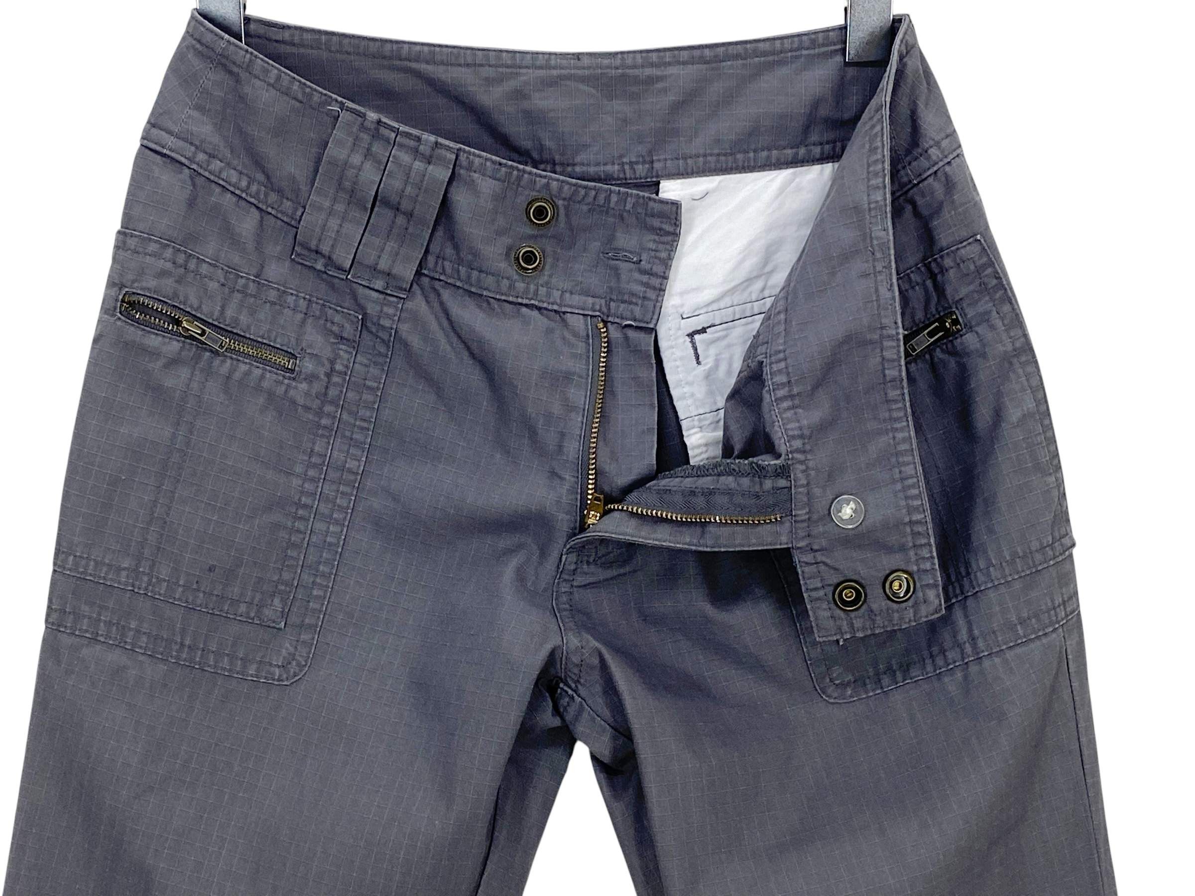 Japanese Brand Collabora Pants Hickory Pants Cargo Pants Size 29" - 3 Thumbnail