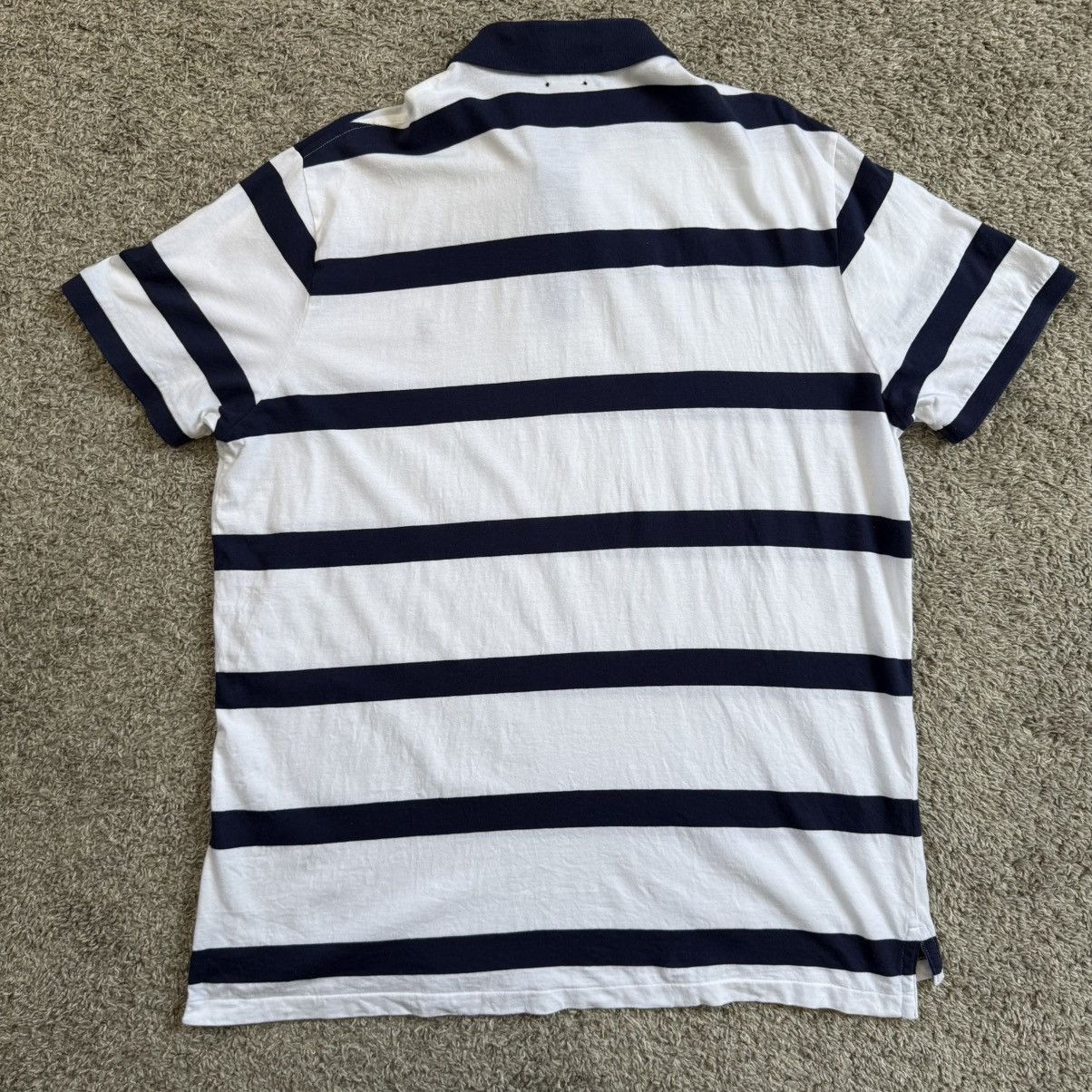Polo Ralph Lauren 🔴Polo Ralph Lauren Shirt Size XL White Blue Stripes Pony Size US XL / EU 56 / 4 - 4 Thumbnail