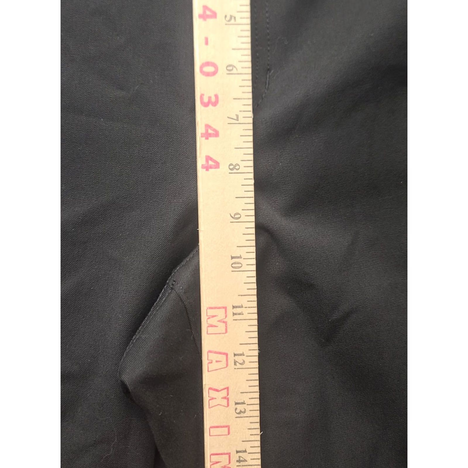 Eddie Bauer Eddie Bauer Travex Pants Womens 16x32 Curvy Fit Straight Leg Mid Rise Travel Chino Black 32x16 Mens? Womens Size 38" / US 16 / IT 52 - 4 Thumbnail