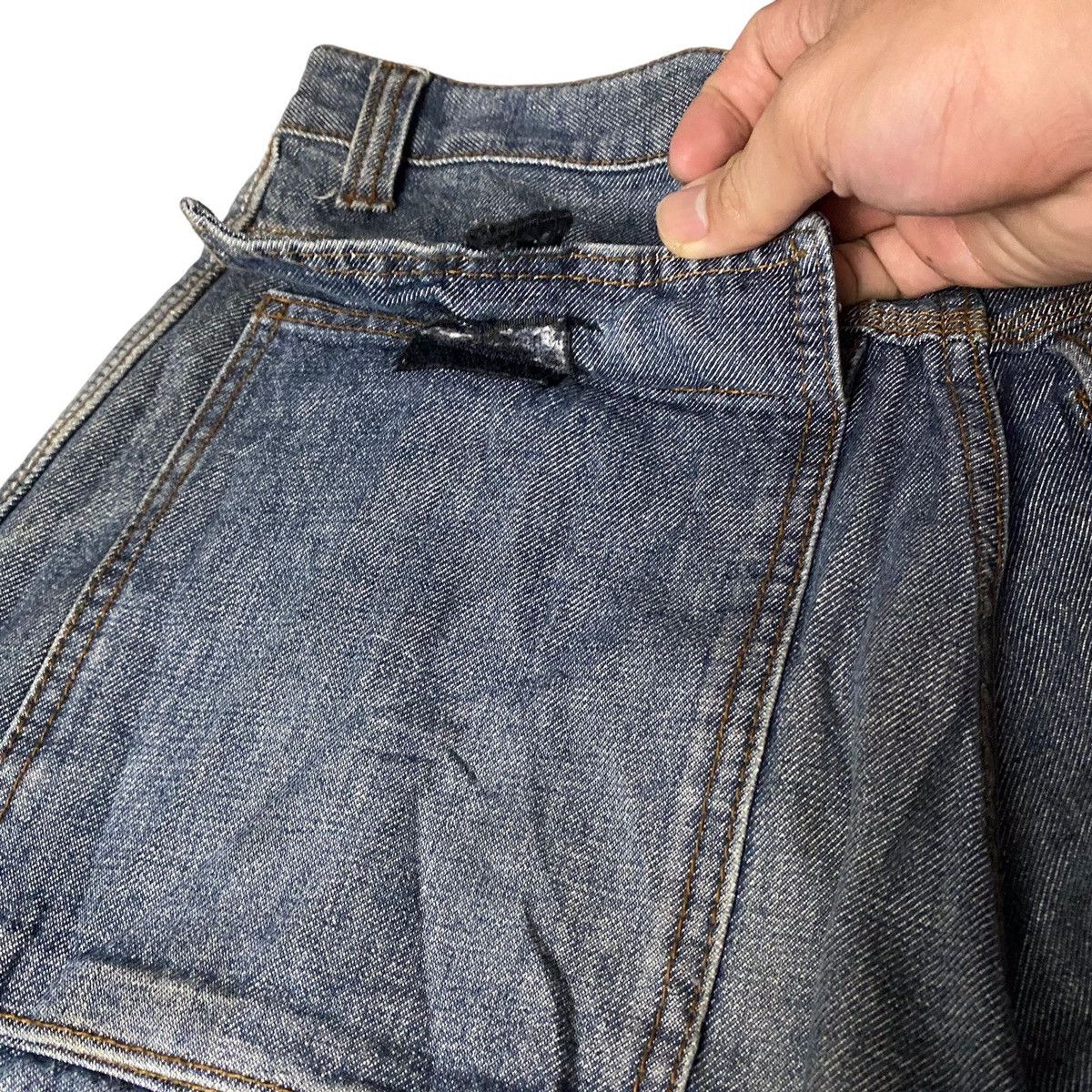 If Six Was Nine 2000s Ruff Ryder Flared Washed Jeans Size US 32 / EU 48 - 11 Thumbnail