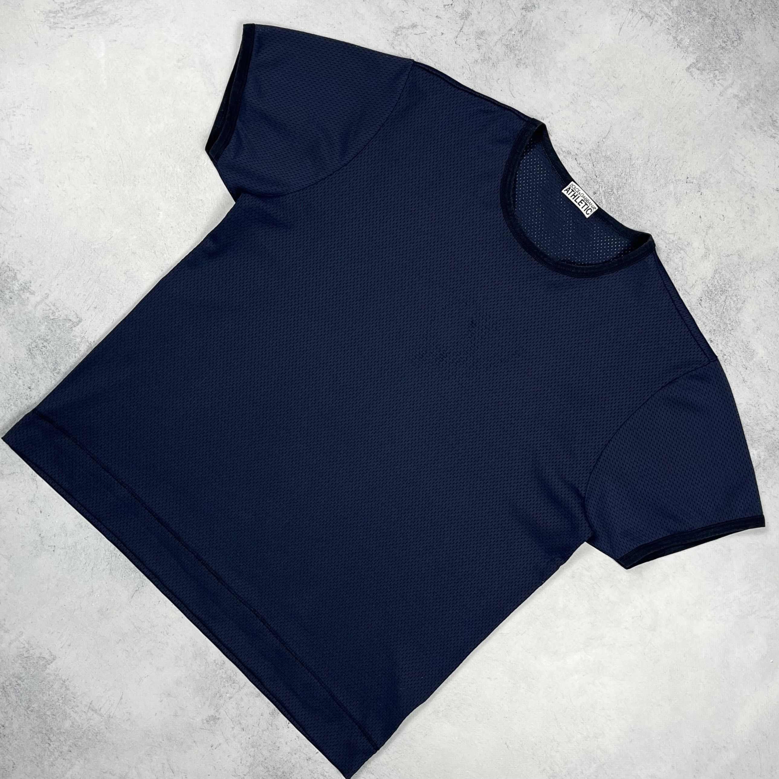 Dolce & Gabbana Vintage Dolce & Gabbana Athletic Mesh Top Jersey Shirt Size US M / EU 48-50 / 2 - 2 Thumbnail