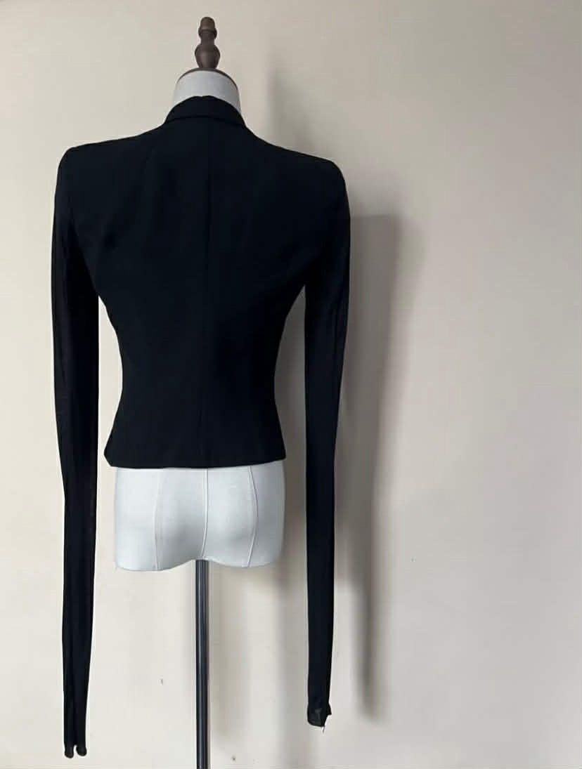 Rick Owens Rick Owens SS17 Black Wool Blazer Size M / US 6-8 / IT 42-44 - 8 Thumbnail