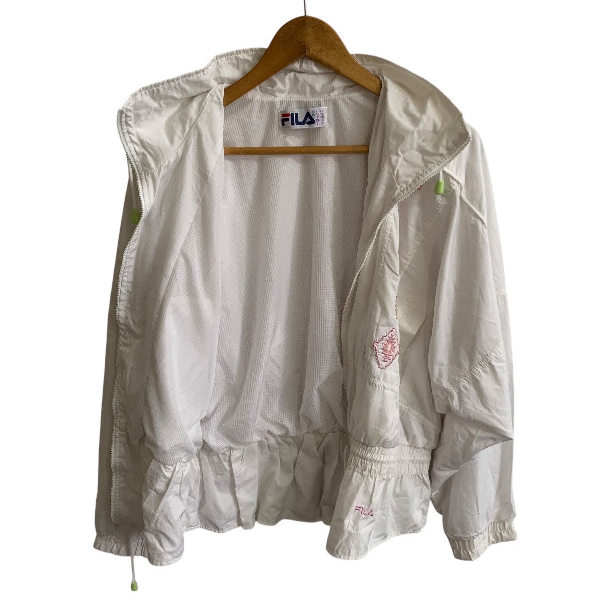 Fila × Vintage Vintage Fila Windbreaker Sweater Blouse Style Size M / US 6-8 / IT 42-44 - 4 Thumbnail