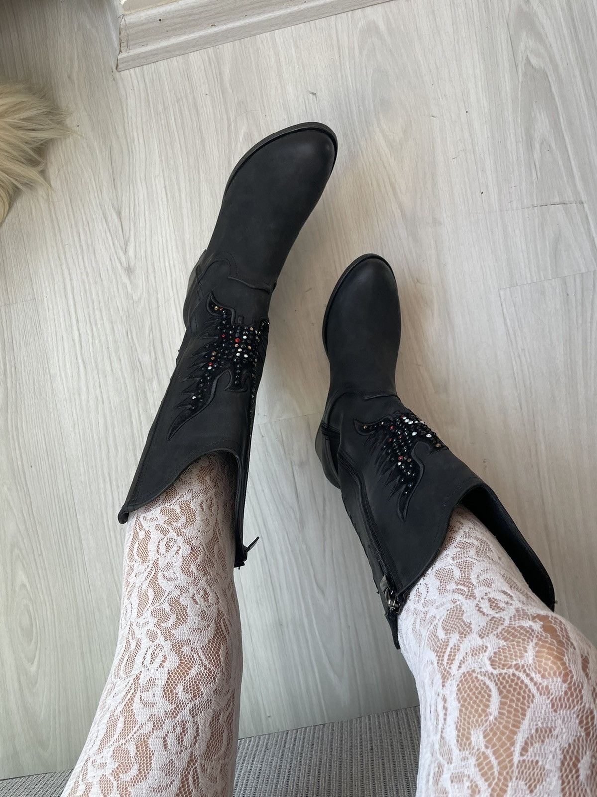 Vintage y2k leather boots Size US 9 / IT 39 - 3 Thumbnail