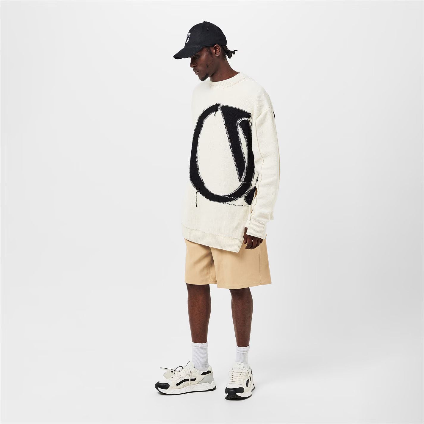 Off-White o1g2r1mq0326 Relaxed Fit Cargo Shorts in Sand Size US 30 / EU 46 - 6 Thumbnail