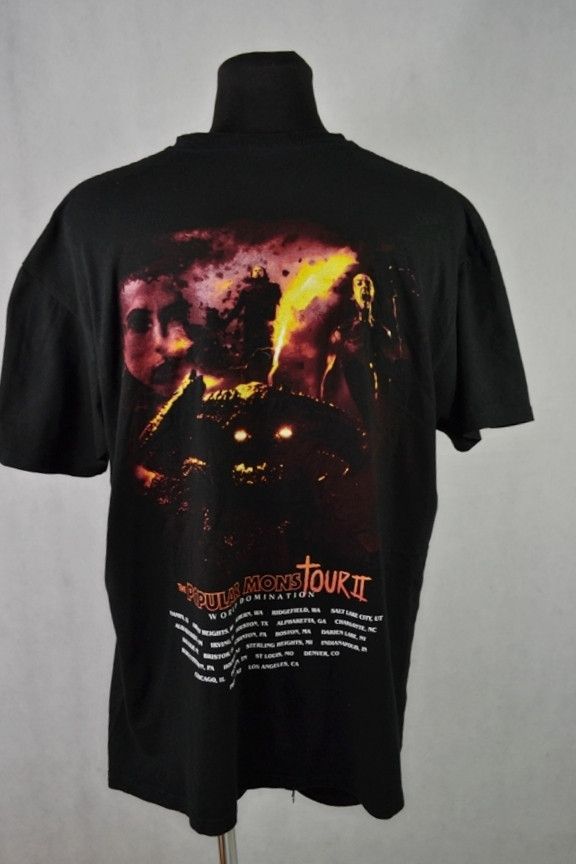Band Tees Falling in Reverse The Popular MonsTOUR II USA tee XL Size US XL / EU 56 / 4 - 2 Thumbnail