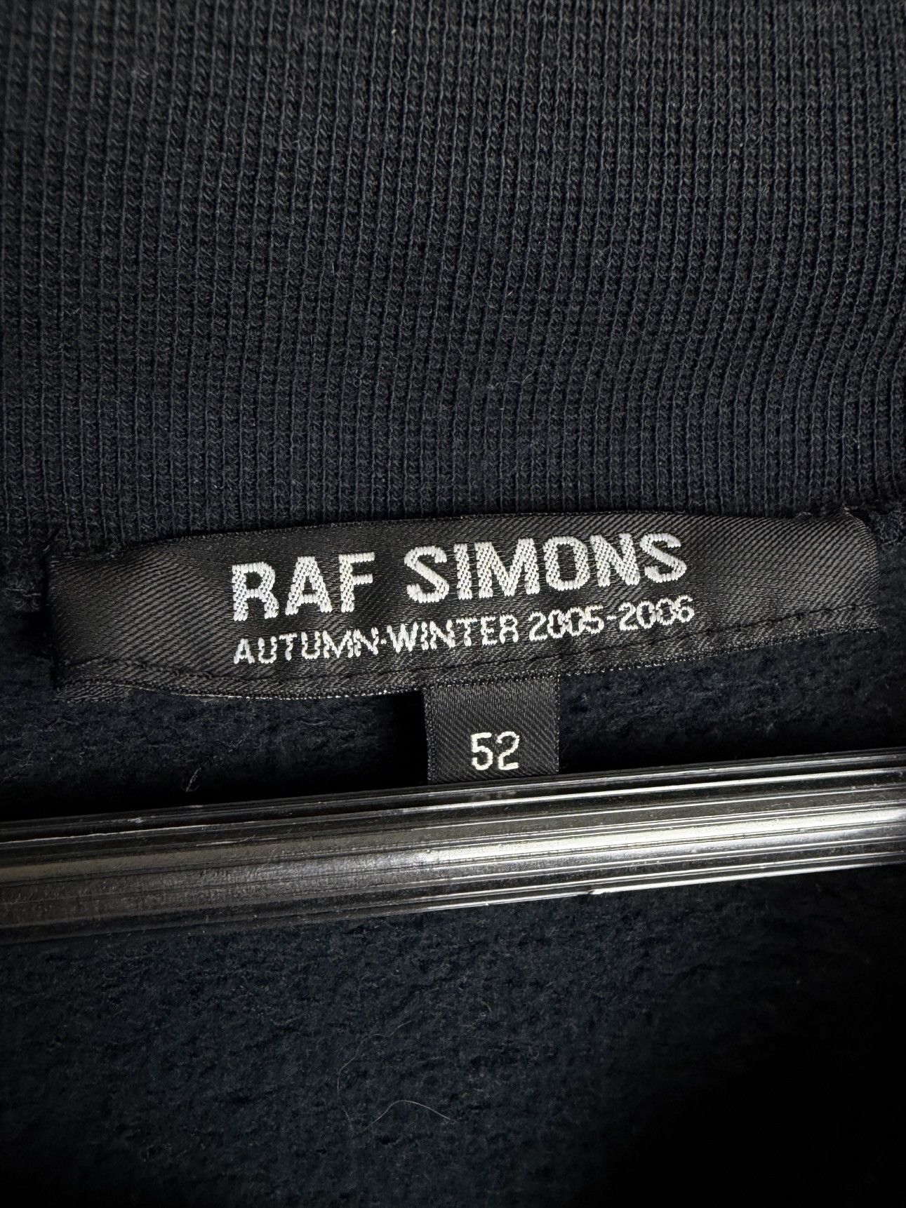 Raf Simons AW05 Raf Simons Military Epaulette Buttoned Neck Sweatshirt Size US L / EU 52-54 / 3 - 7 Thumbnail