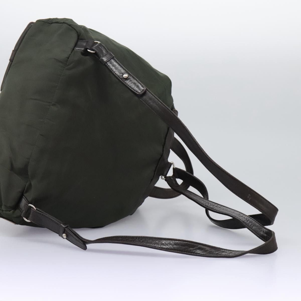 Prada PRADA Backpack Nylon Khaki Size ONE SIZE - 9 Thumbnail