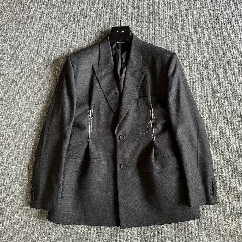 Dior Dior Plaid waist gun lapel suit Size US L / EU 52-54 / 3 - 1 Thumbnail