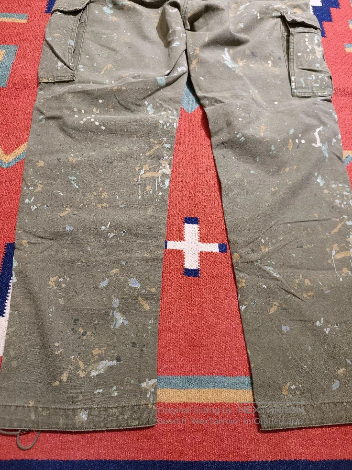 RRL Ralph Lauren Ralph Lauren RRL Splatter Cargo Pants. Size US 36 / EU 52 - 7 Thumbnail