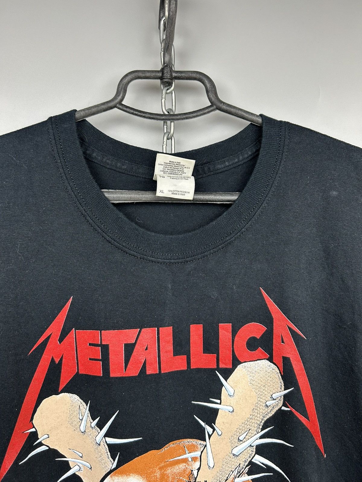 Band Tees × Vintage Vintage 2009 Metallica Damage Inc Tour Tee Size US XL / EU 56 / 4 - 3 Thumbnail