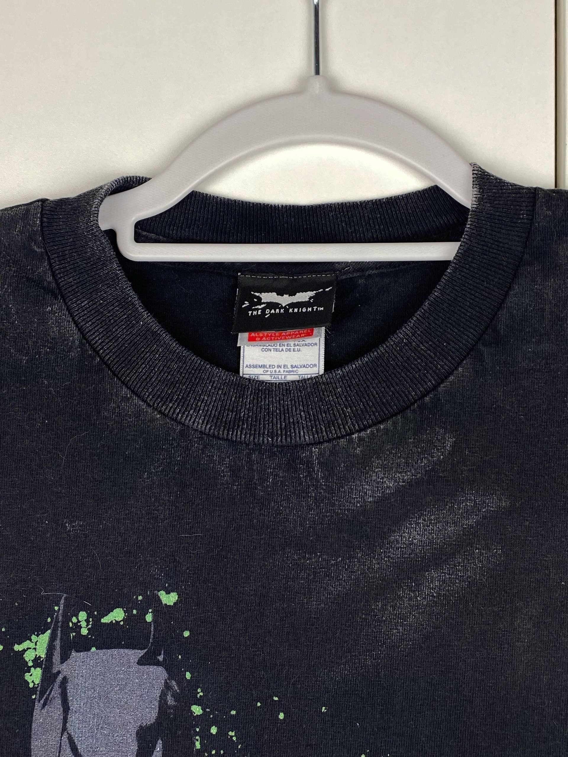 DC Comics Vintage Dark Knight x Joker 2008 Graphic Promo Tee Size US L / EU 52-54 / 3 - 7 Thumbnail