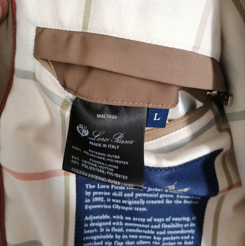 Loro Piana LORO PIANA Men's jackets Size US L / EU 52-54 / 3 - 9 Thumbnail