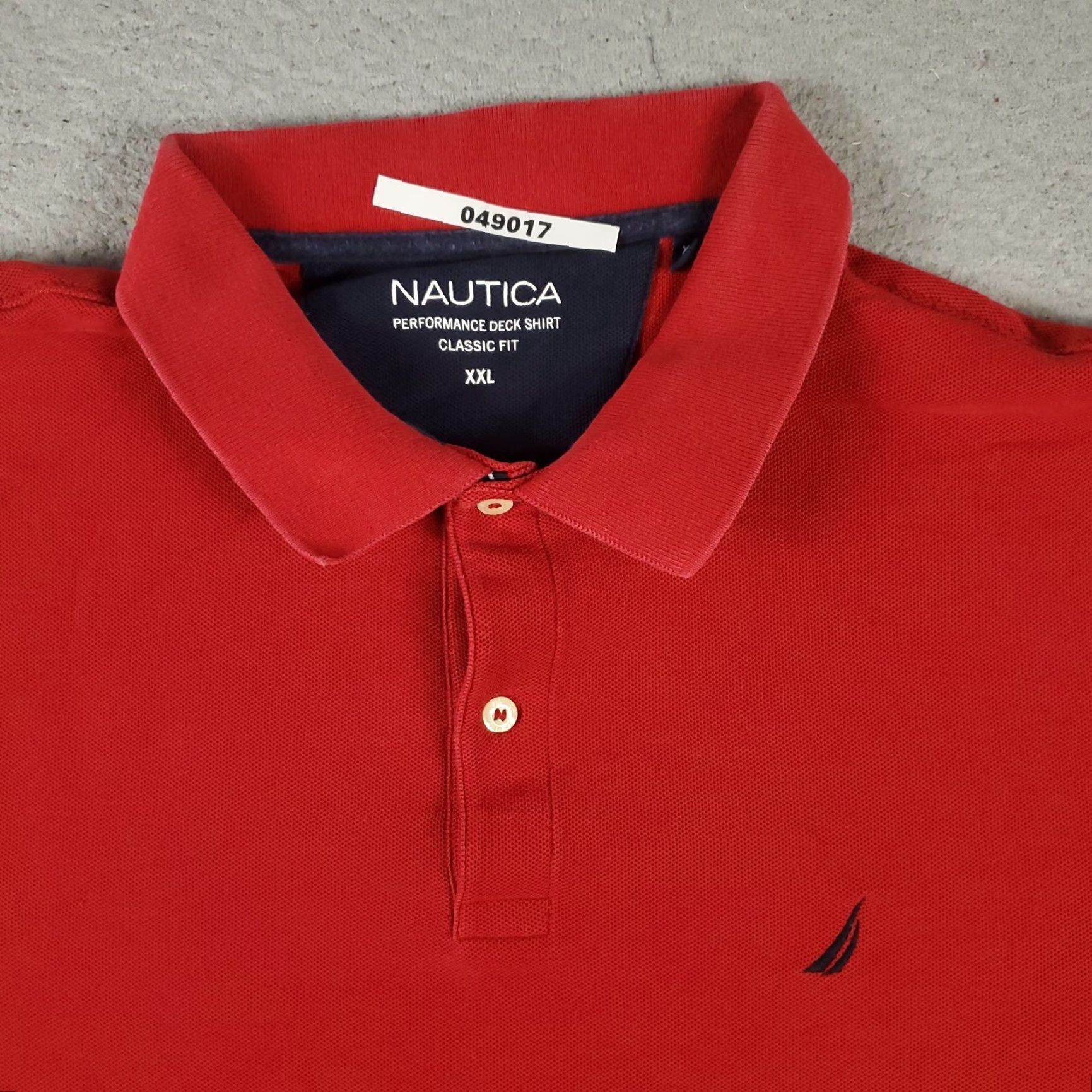 Nautica Nautica Polo Shirt 2XL Red Men's Casual Short Sleeve Activewear Size US XXL / EU 58 / 5 - 2 Thumbnail