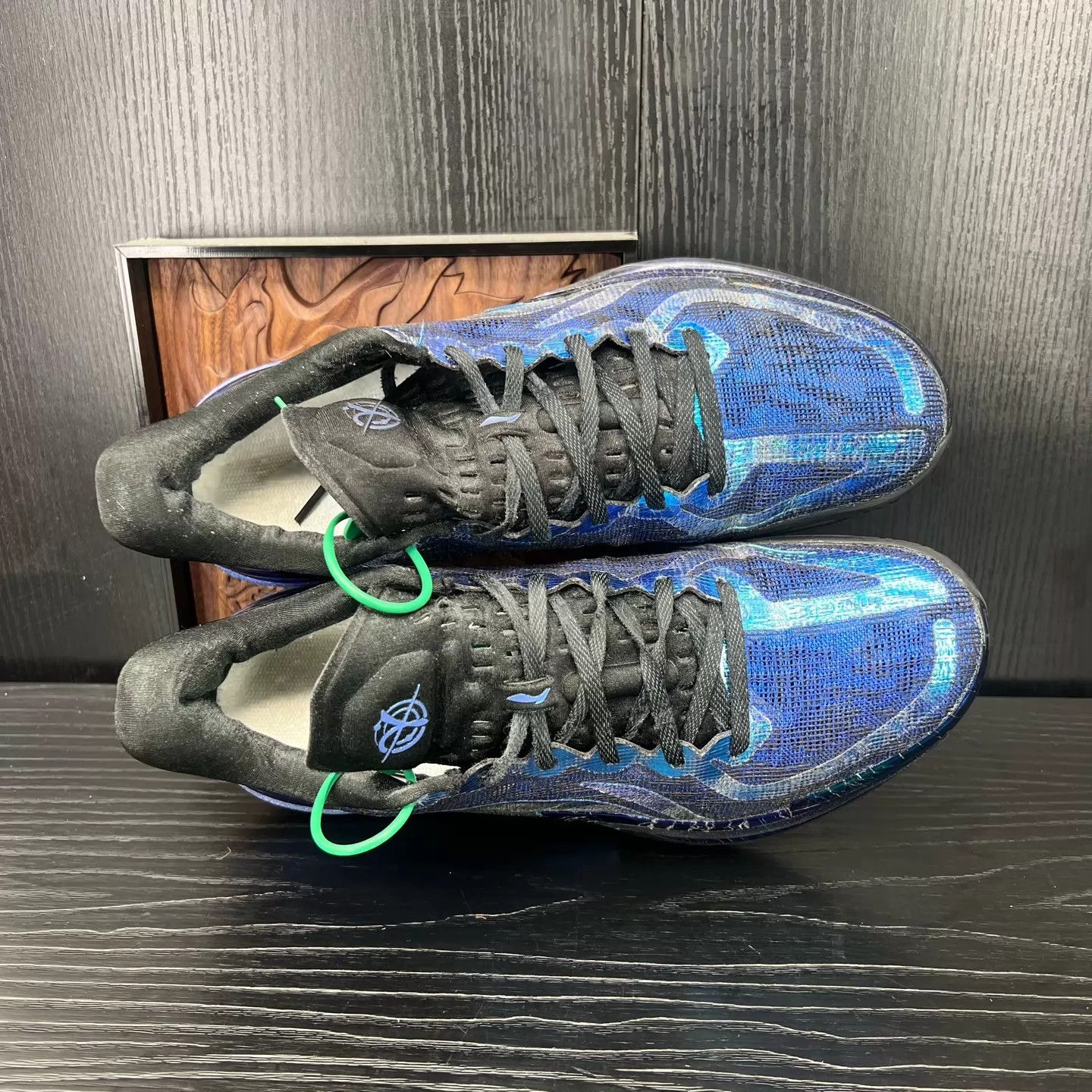 Li-Ning LI-NING Gamma Blue Shoes 43 Original Box Like New Size US 9.5 / EU 42-43 - 5 Thumbnail