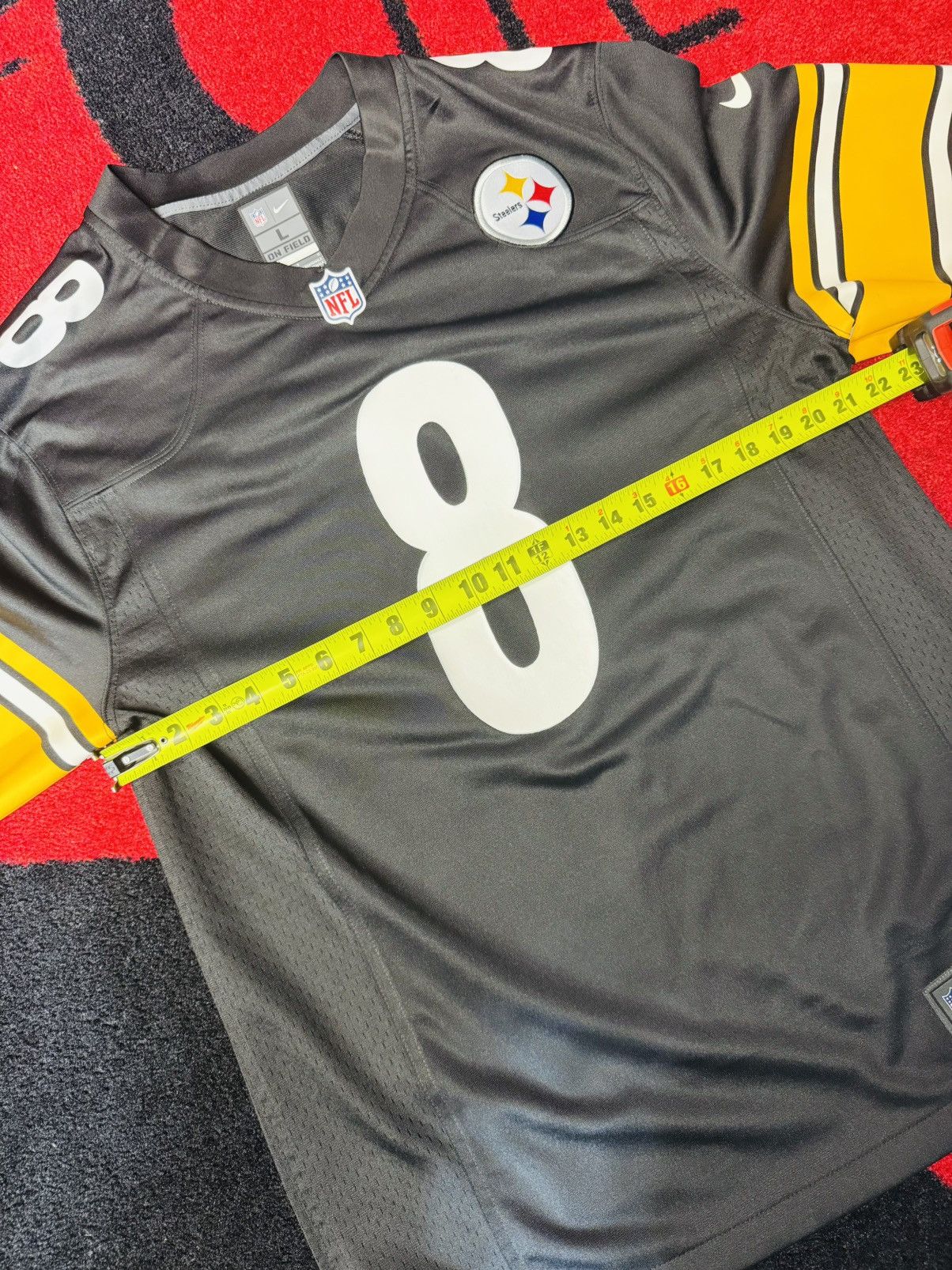 Nike Aaron Rodgers Pittsburgh Steelers Nike Game Jersey Sz. Large Size US L / EU 52-54 / 3 - 10 Thumbnail