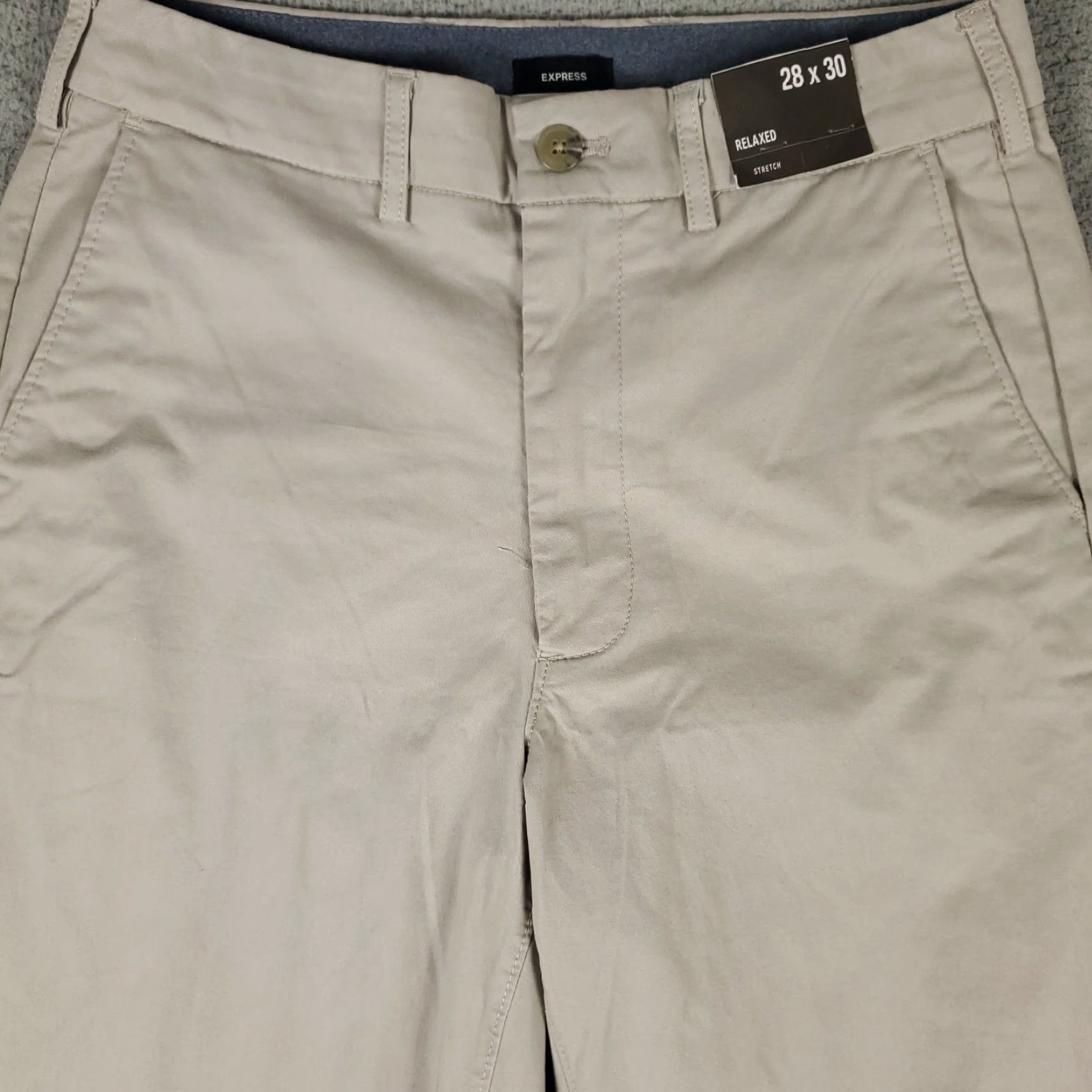 Ralph Lauren Ralph Lauren Pants Mens 28x27.5 Beige Relaxed Fit Chino Trousers Regular Straight Leg Size US 28 / EU 44 - 2 Thumbnail
