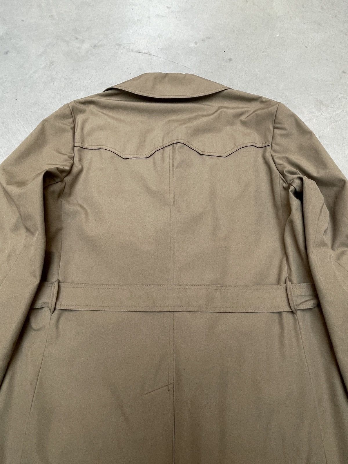 Vintage Vintage ODETA Trench Coat 60s 70s Belted Khaki Size US L / EU 52-54 / 3 - 12 Thumbnail