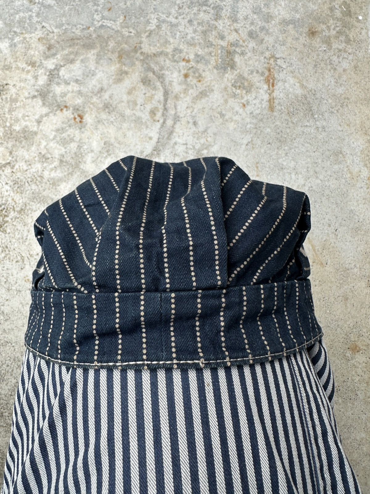 Sugar Cane Union Stifel Striped Newboys wabash conductor kountry cap Size ONE SIZE - 5 Thumbnail