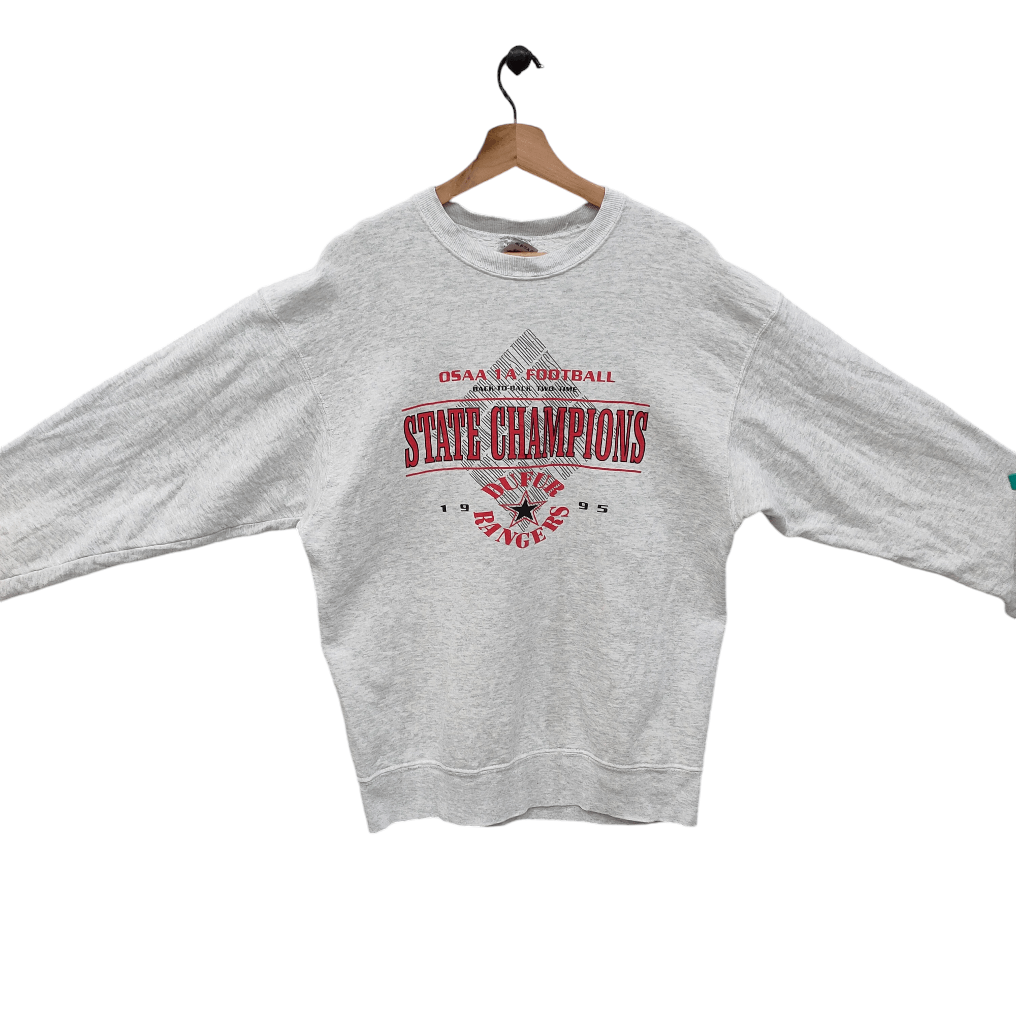 Fruit Of The Loom × Vintage 90s Dufur Rangers Football Vintage OSAA Football Stat Size US M / EU 48-50 / 2 - 2 Thumbnail