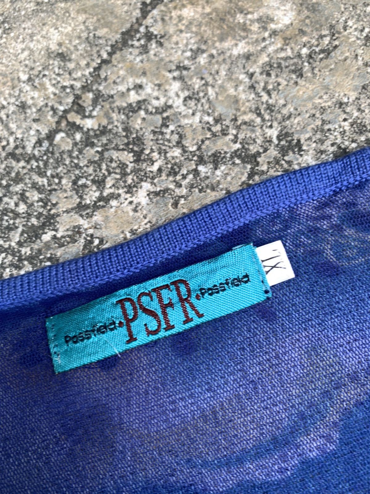 Japanese Brand y2k PSFR Unique Beady Rings Multifabric Graphic Mesh Top Size L / US 10 / IT 46 - 7 Thumbnail