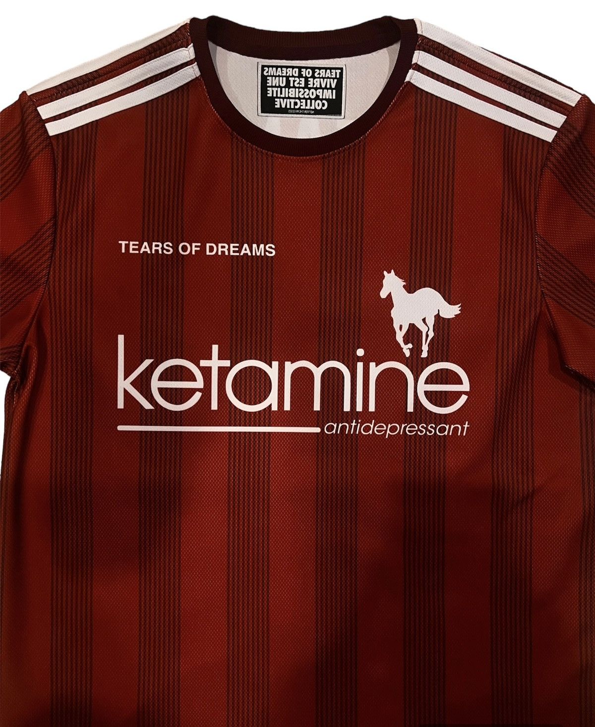 Band Tees Tears of Dreams Ketamine Nose Bleed Red Jersey Size US S / EU 44-46 / 1 - 2 Thumbnail
