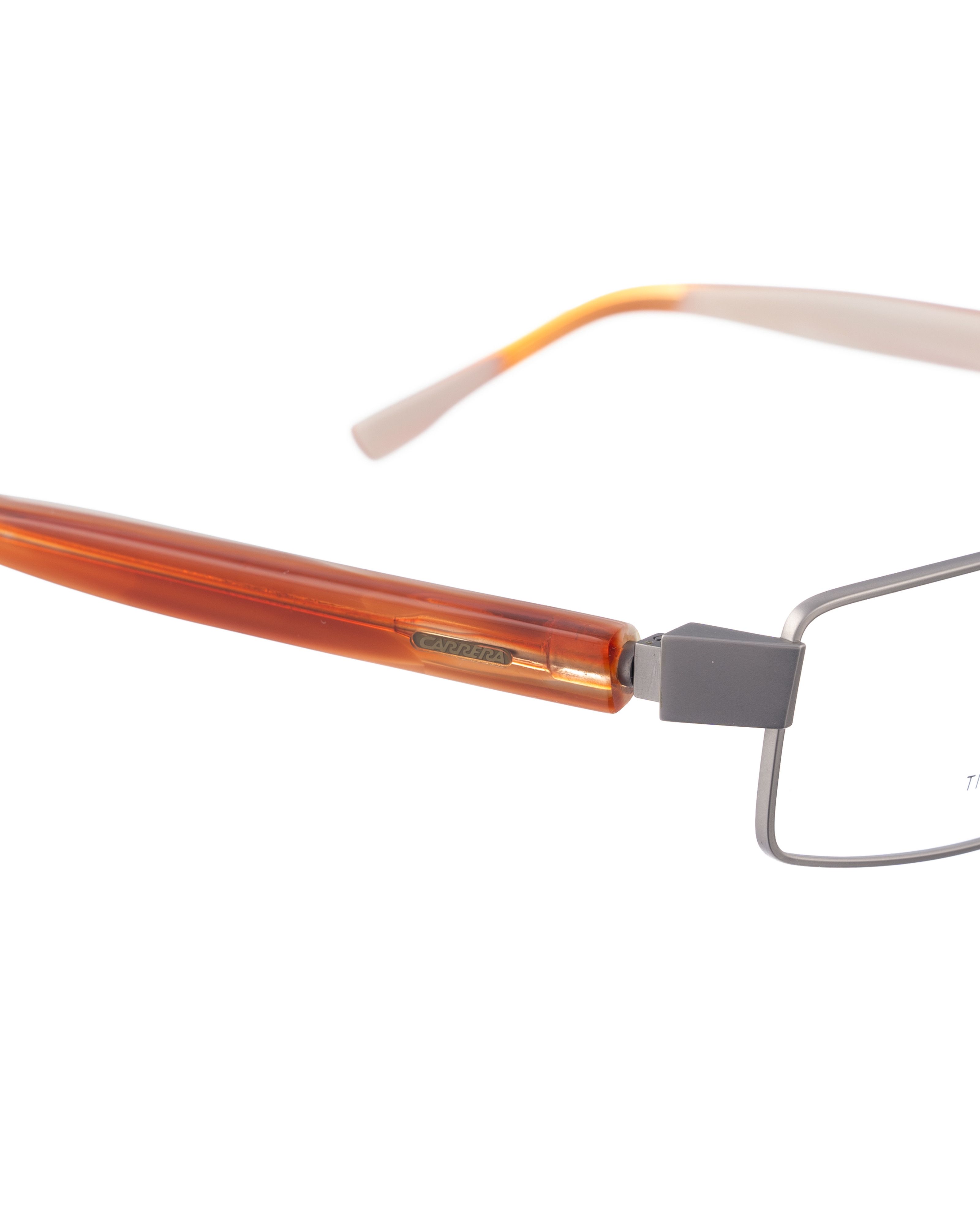 Carrera Carrera 00s Silver Glasses with White & Orange Temples Size ONE SIZE - 2 Thumbnail