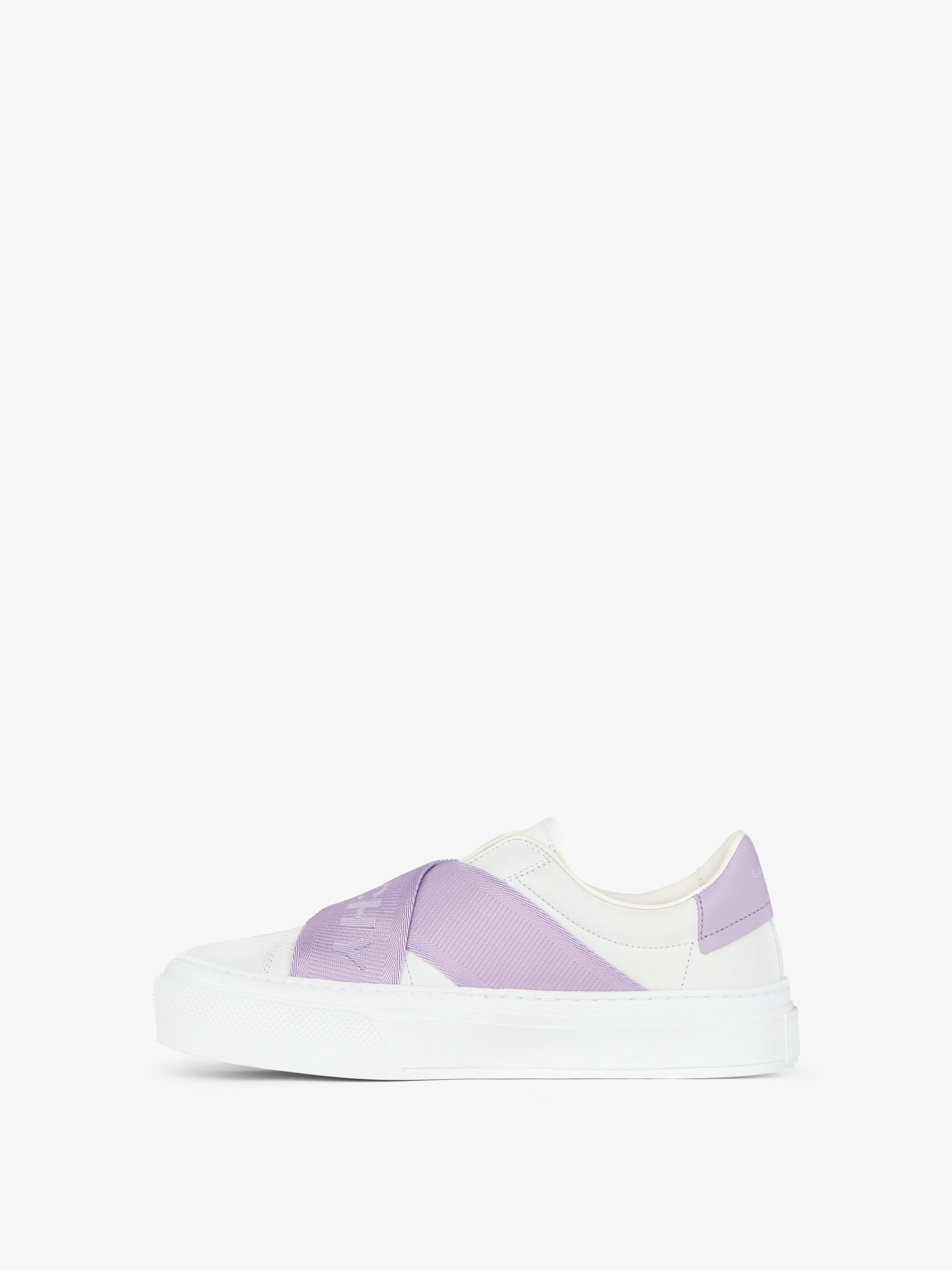 Givenchy o1srvl11e0225 City Sport Low-Top Sneakers in White/Lilac Size US 9 / IT 39 - 3 Thumbnail