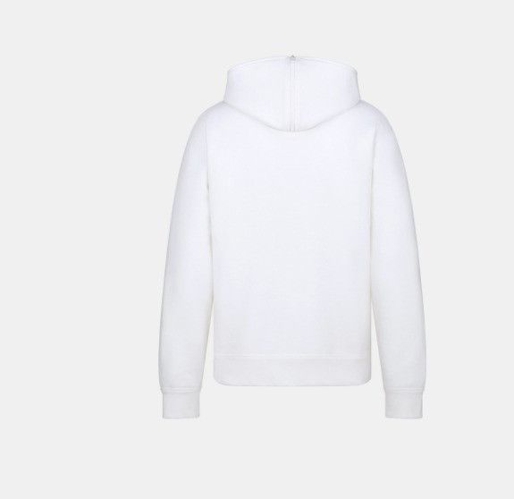 Dior o1w1db11224 Relaxed Fit Hoodie in White Size US S / EU 44-46 / 1 - 4 Thumbnail