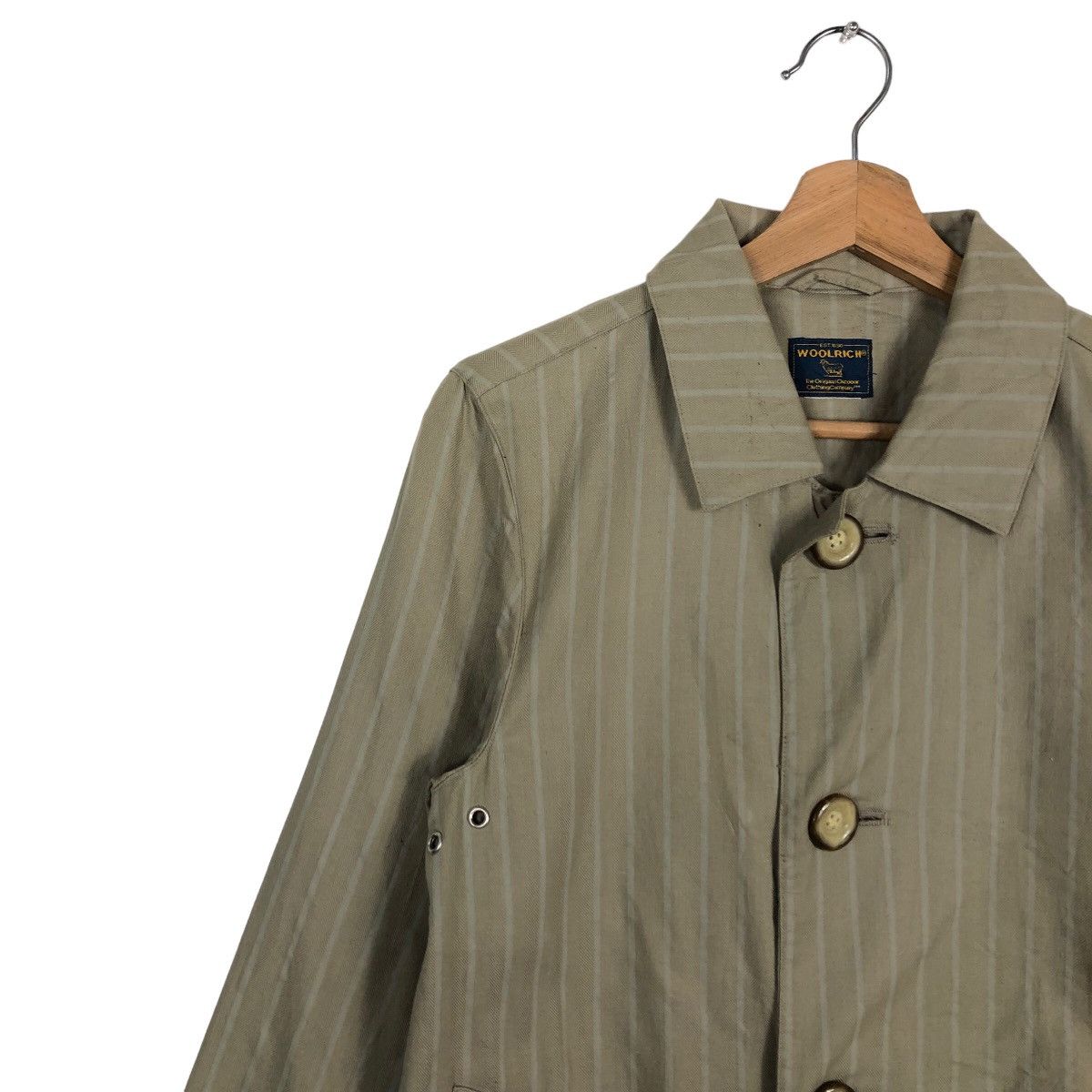 Woolrich Woolen Mills 🔥90’s Vintage Hikory Chore Jacket Woolrich Issey Miyake Size US M / EU 48-50 / 2 - 7 Thumbnail