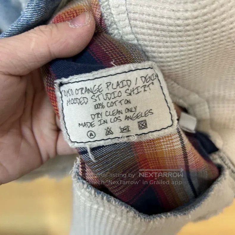 Greg Lauren Greg Lauren Patchwork hooded sweatshirt Size US M / EU 48-50 / 2 - 4 Thumbnail