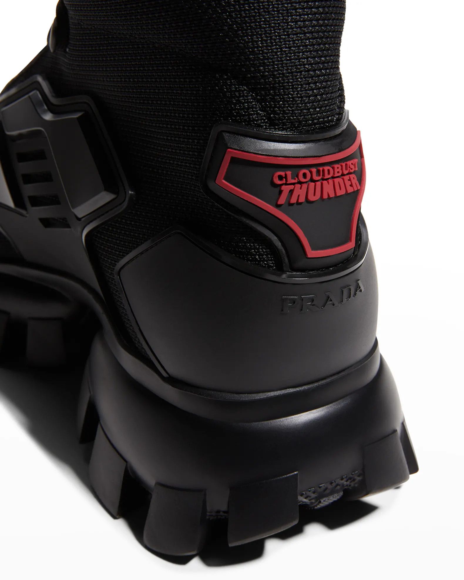 Prada o1w1db11123 High-Top Sneakers in Nero Size US 12 / EU 45 - 4 Thumbnail
