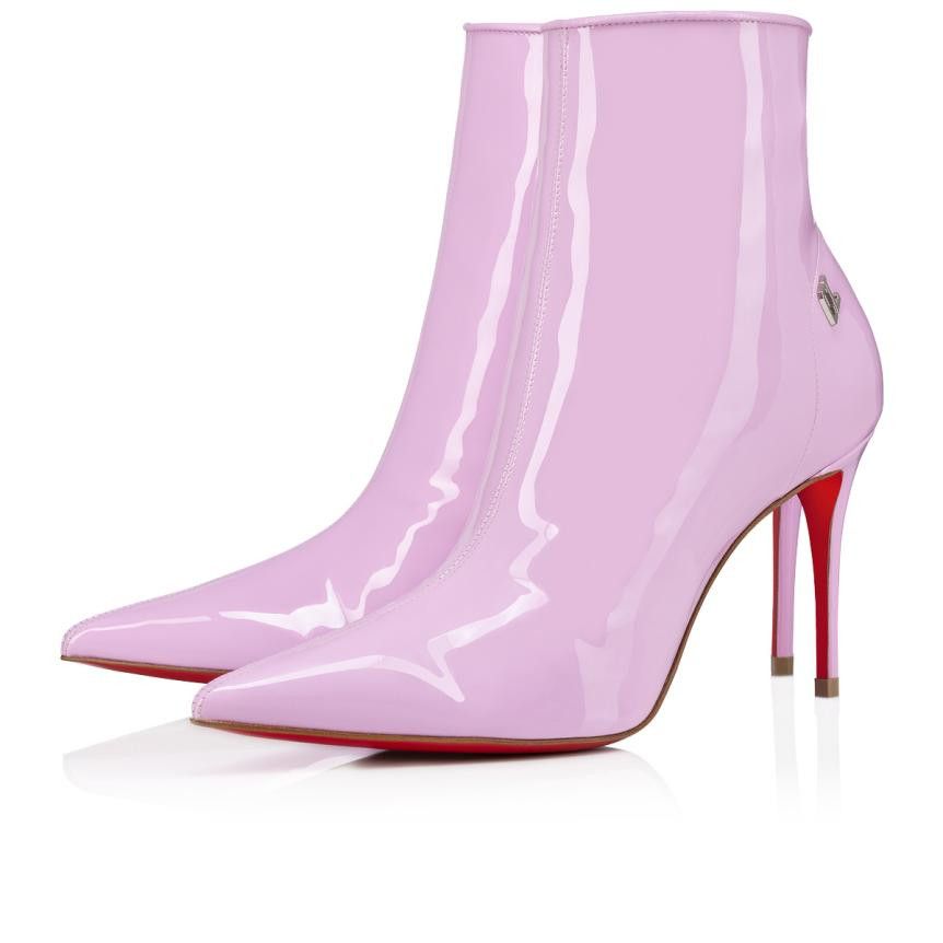 Christian Louboutin o1s1wg110924 Sporty Kate Boots in Pink Size US 10 / IT 40 - 2 Thumbnail