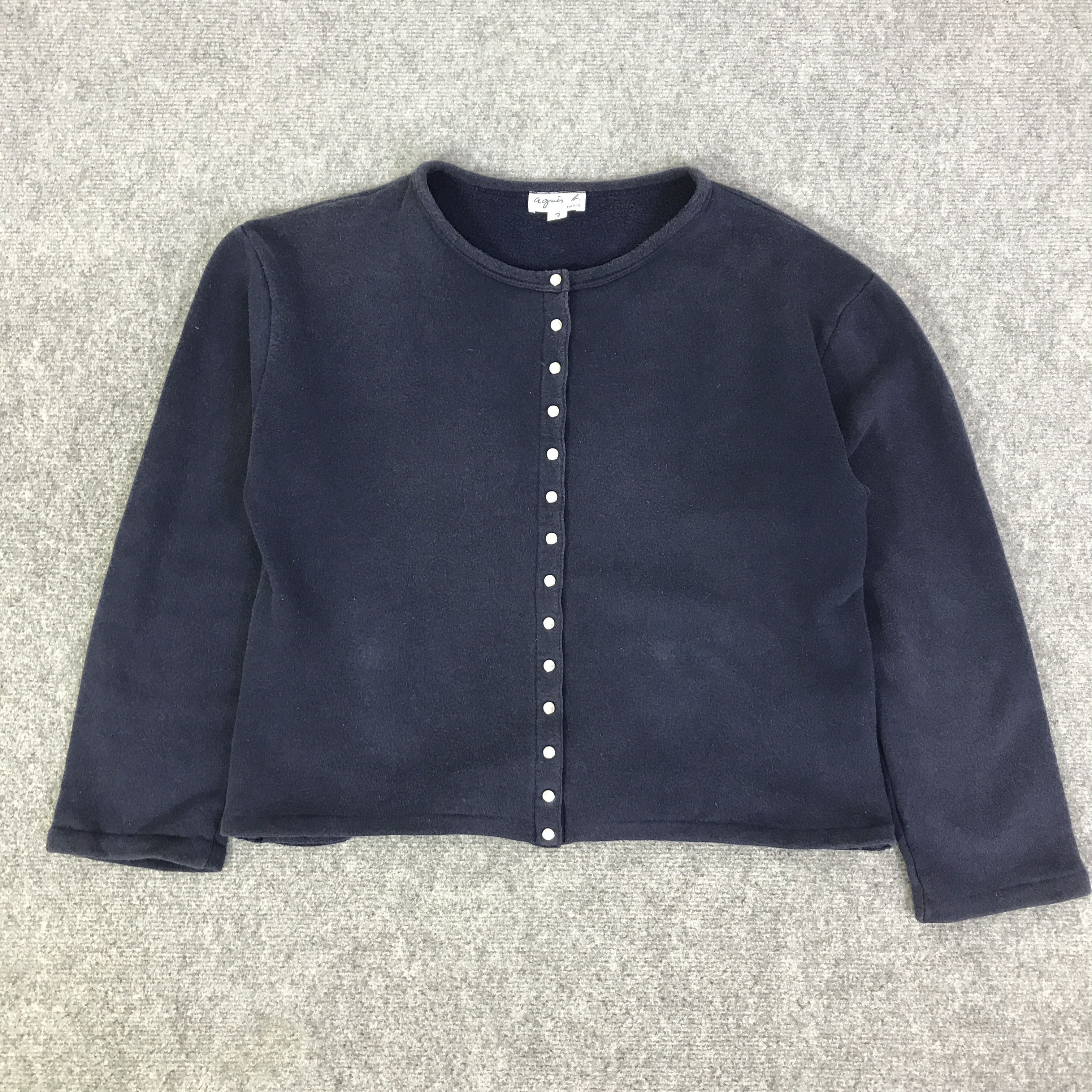 agnes b. AGNES B SNAP BUTTON JAPAN JACKET K106B3 Size US S / EU 44-46 / 1 - 1 Thumbnail