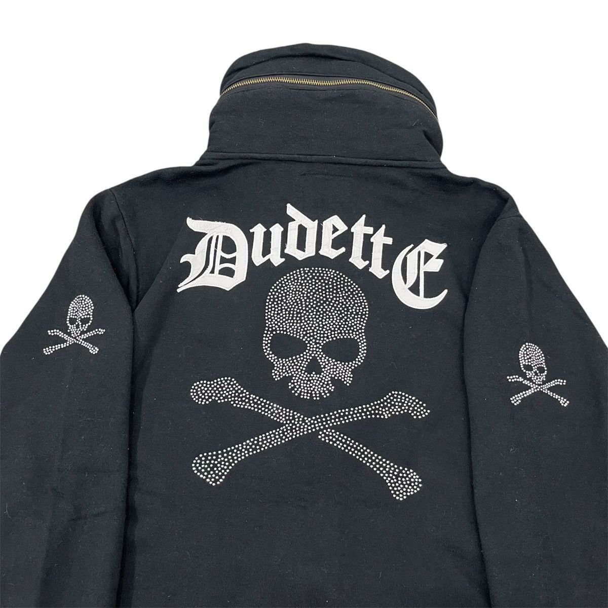 Japanese Brand ☠️ Andre Malraur Homme Gothic ZipHoodie Skull Swarovski Size US M / EU 48-50 / 2 - 7 Thumbnail