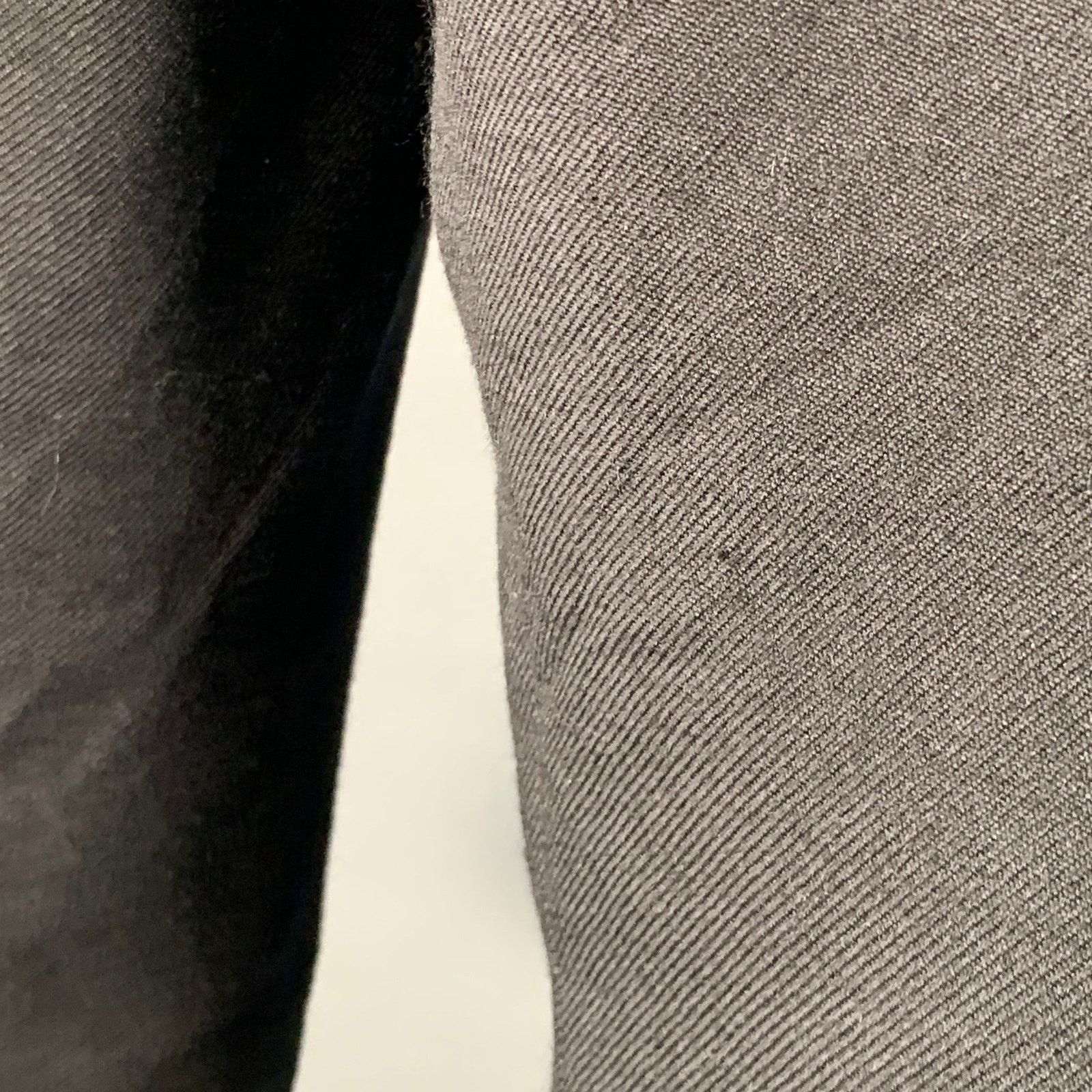 Archivio J.M. Ribot M Black Wool Twill Single Breasted Buttoned Jacket Size US M / EU 48-50 / 2 - 4 Thumbnail