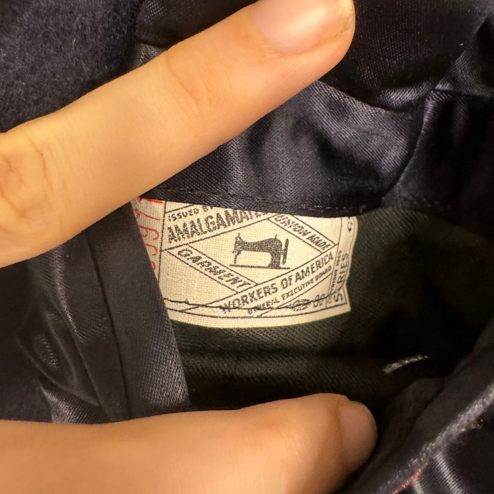 Vintage Vintage Cashmere Navy Coat Overcaot Hart Schaffner & Marx Size US XL / EU 56 / 4 - 10 Thumbnail