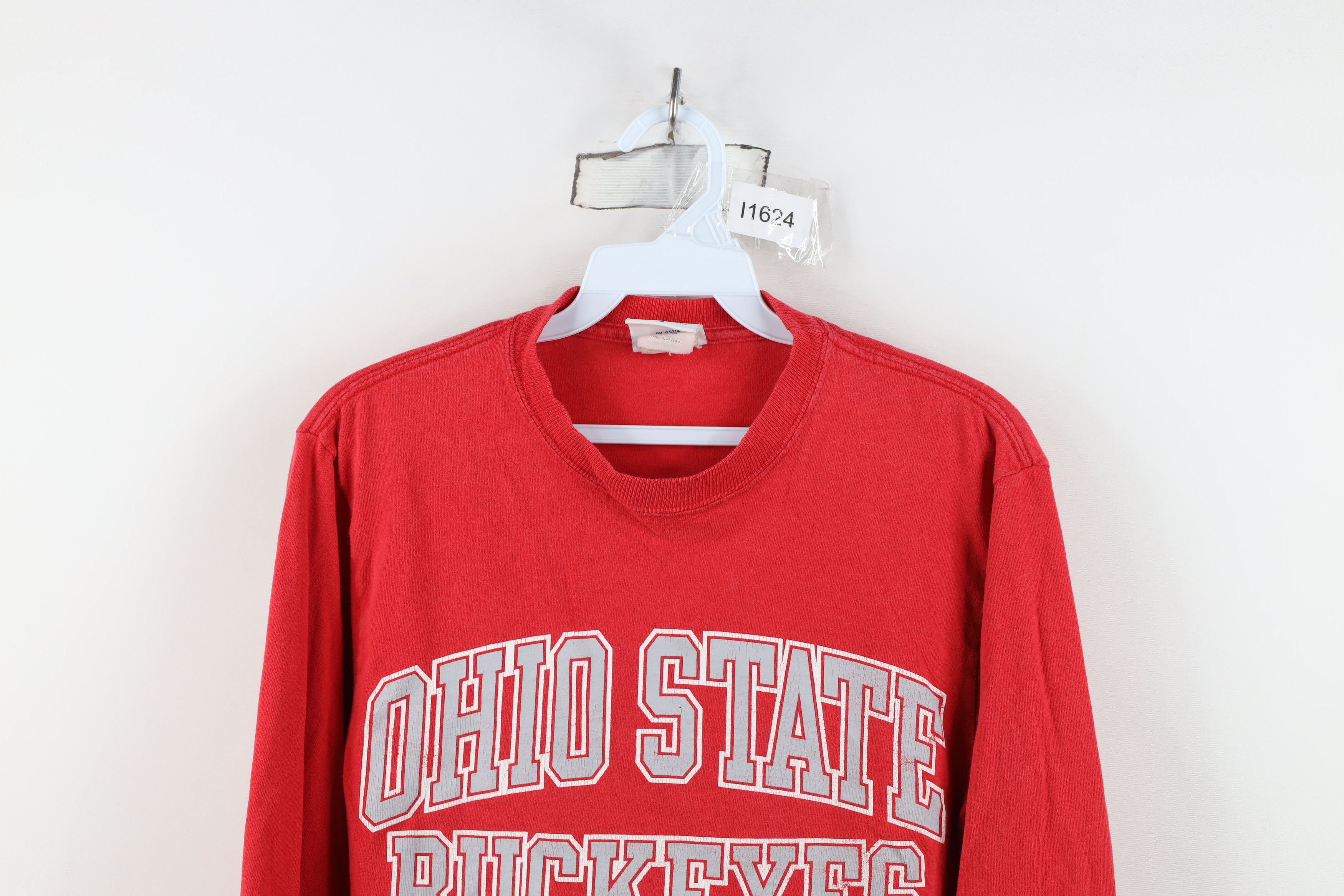 Champion Vintage Champion Ohio State University Long Sleeve T-Shirt Size S / US 4 / IT 40 - 2 Thumbnail