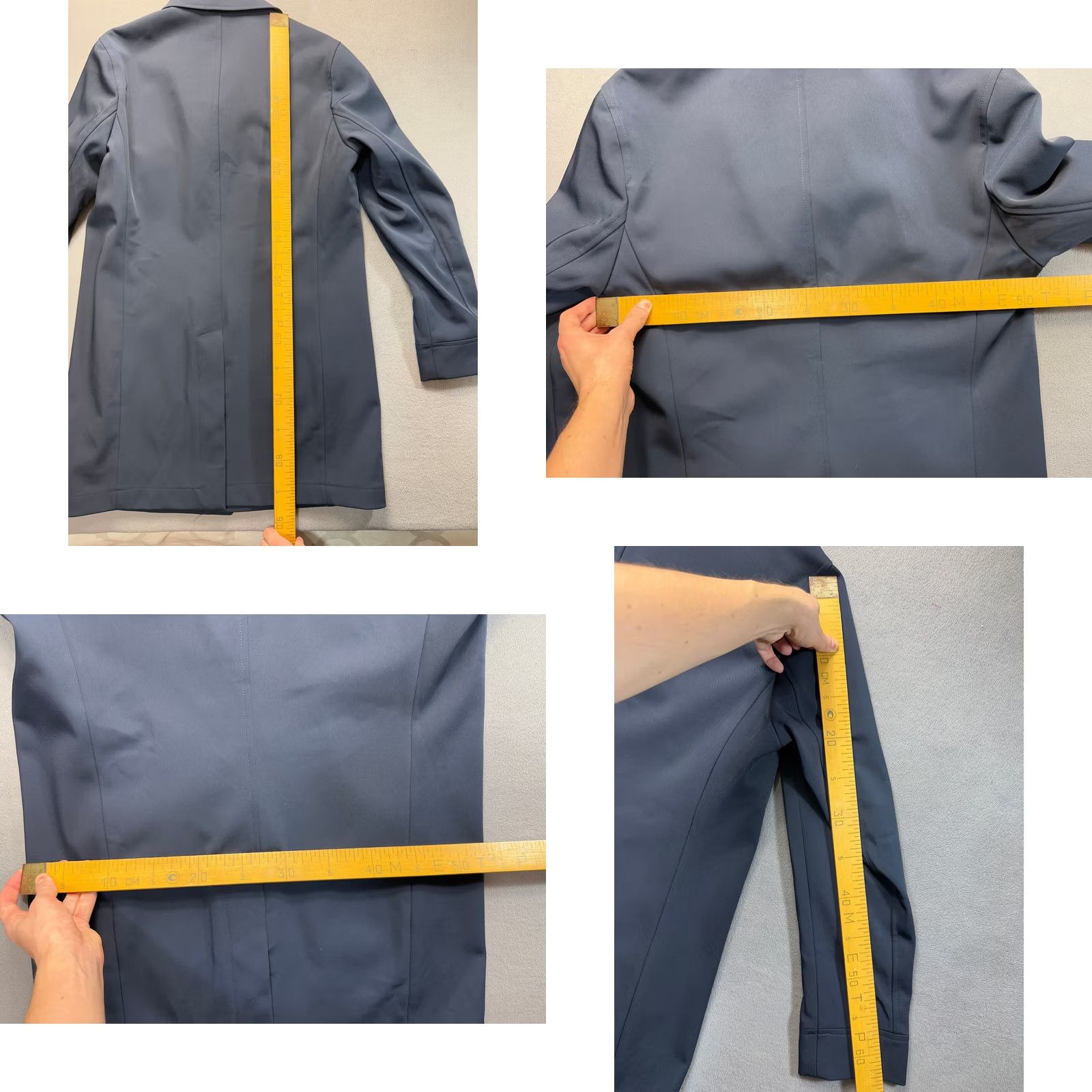 Vintage Giovanni Scarano Napoli Blue Trench Coat Mens Coat 50 Blue Trench Coat Size US M / EU 48-50 / 2 - 11 Thumbnail