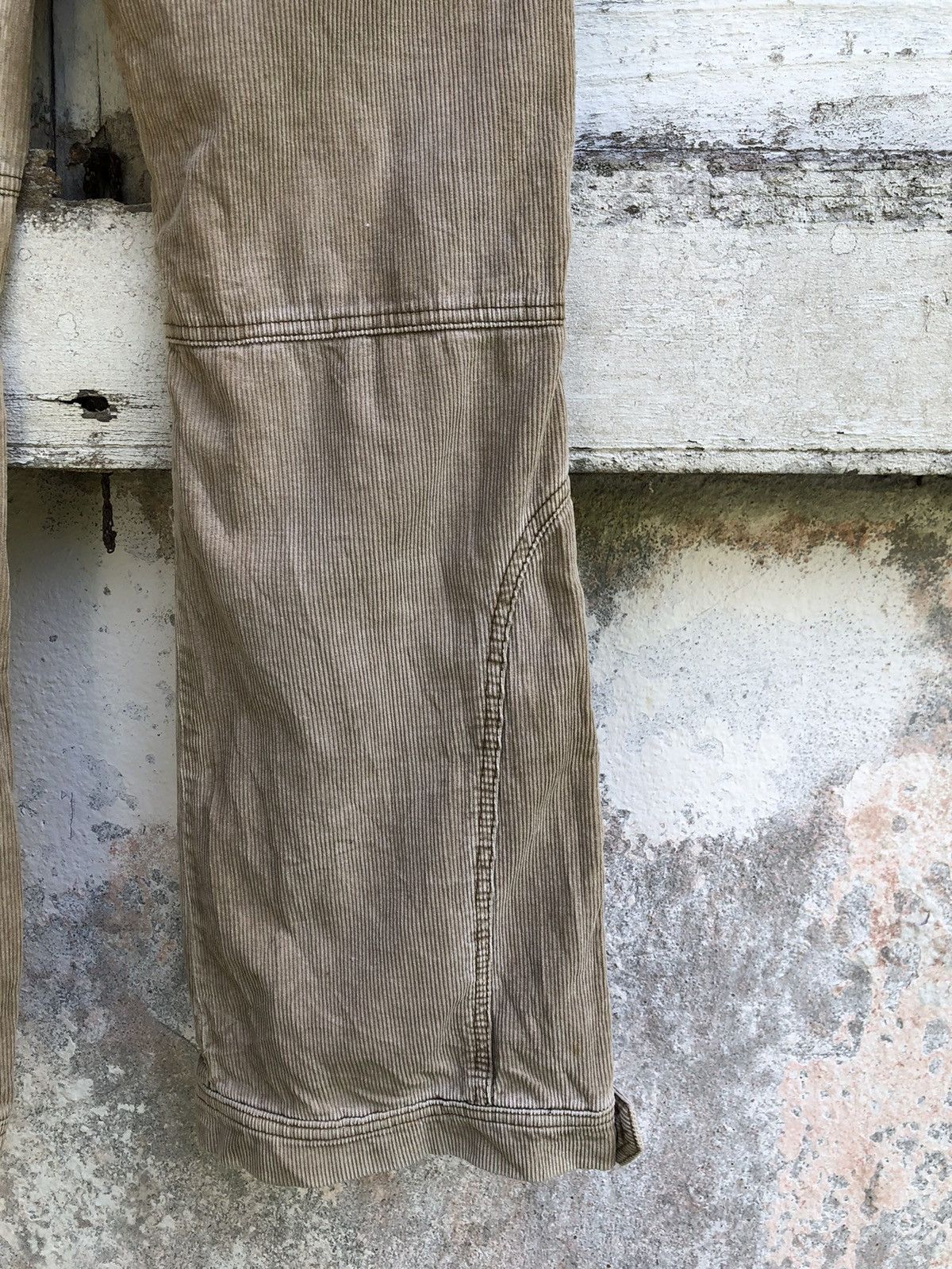 If Six Was Nine × Japanese Brand × Le Grande Bleu (L.G.B.) g.u.u Flared Corduroy Zipper Wide Leg LGB Style Size US 31 - 11 Thumbnail