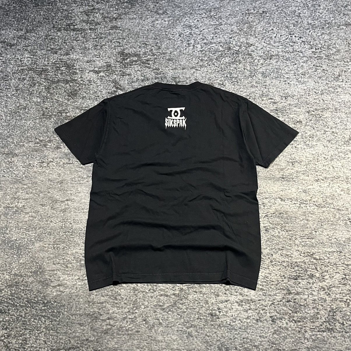 Vintage VINTAGE 90s SIKSPAK GRUNGE SKATER BLACK T SHIRT SIZE LARGE Size US L / EU 52-54 / 3 - 2 Thumbnail