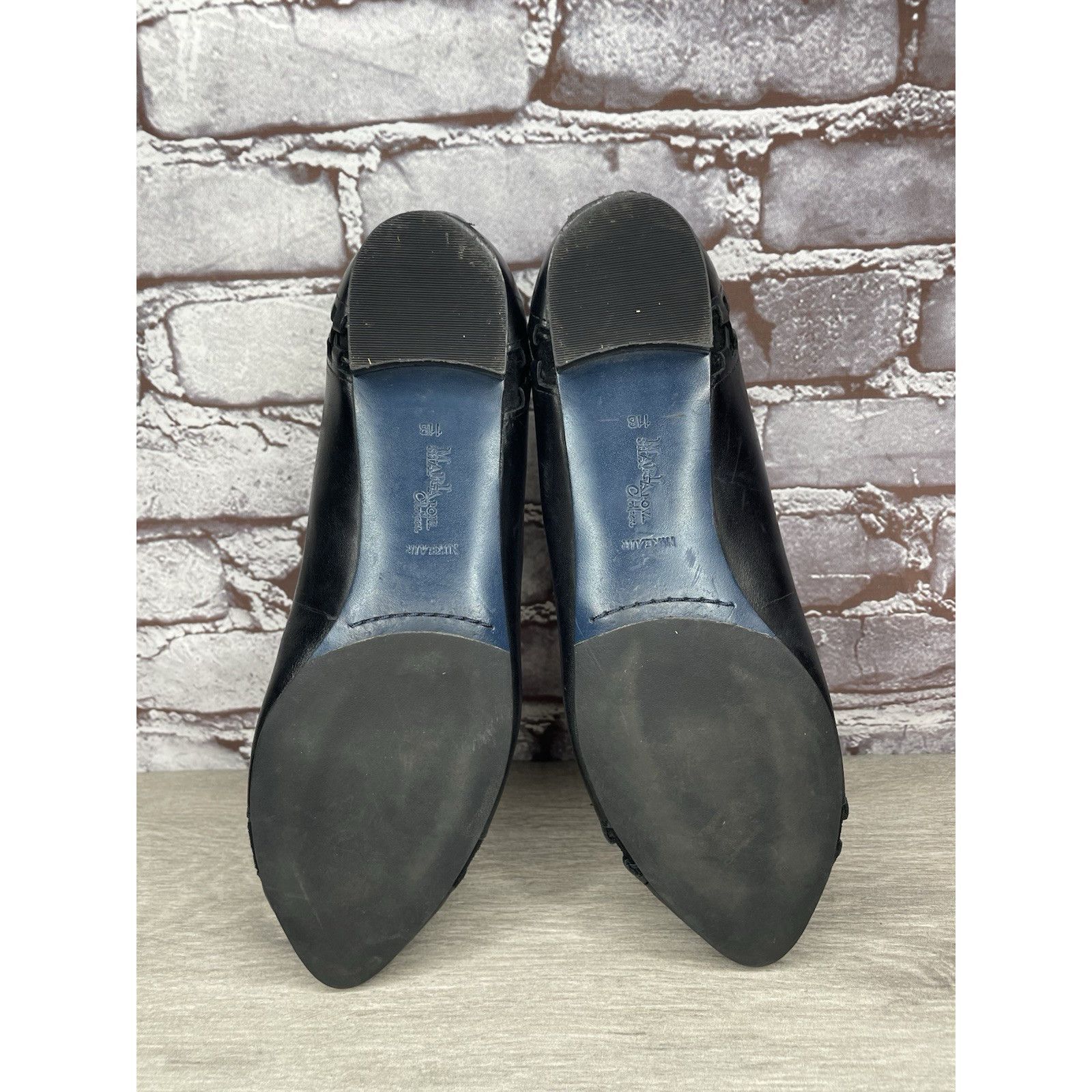 Cole Haan Maria Sharapova by Cole Haan Air Bacara Black Leather Ballet Size US 11 / IT 41 - 18 Thumbnail